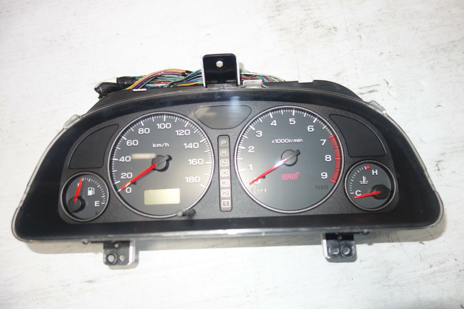 JDM SUBARU FORESTER STi SF5 AUTOMATIC GAUGE CLUSTER  SPEEDOMETER 1998-2002