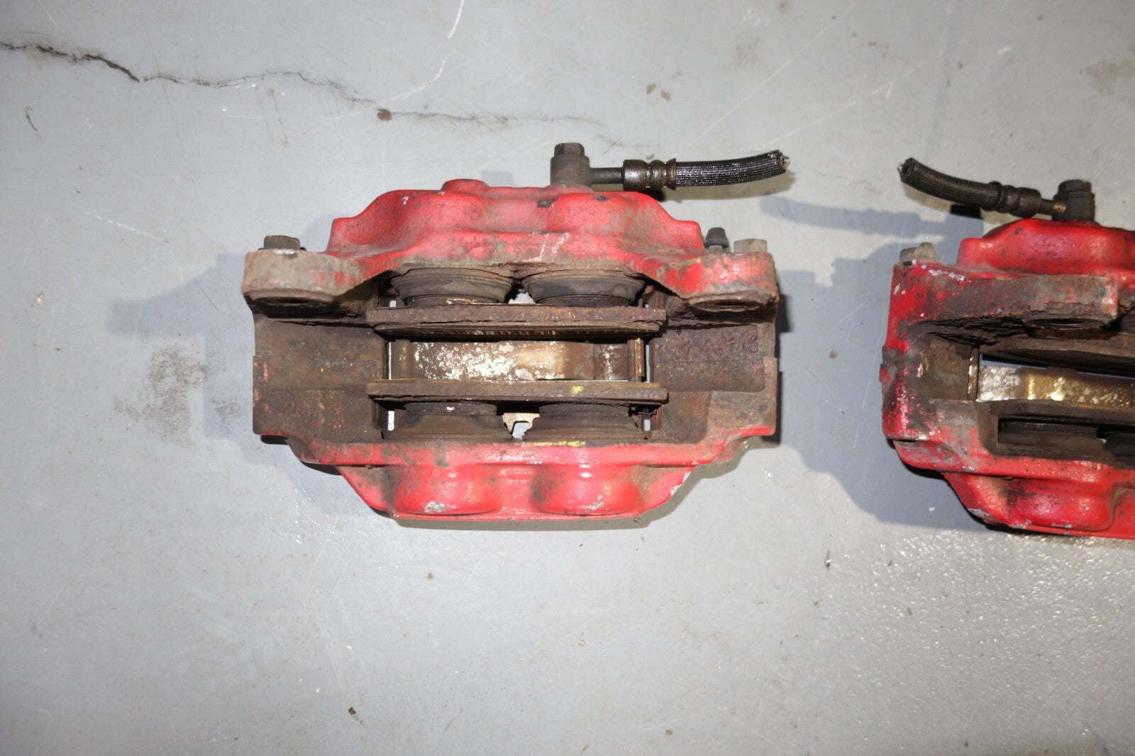 JDM SUBARU IMPREZA WRX STI OEM FRONT 4 POT BRAKE CALIPER PISTON LEAGACY FORESTER