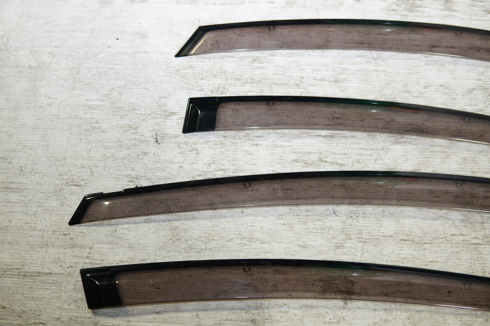 JDM Toyota Prius Window Visors RainGuards Left & Right 2010-2015 ZVW30 Japan