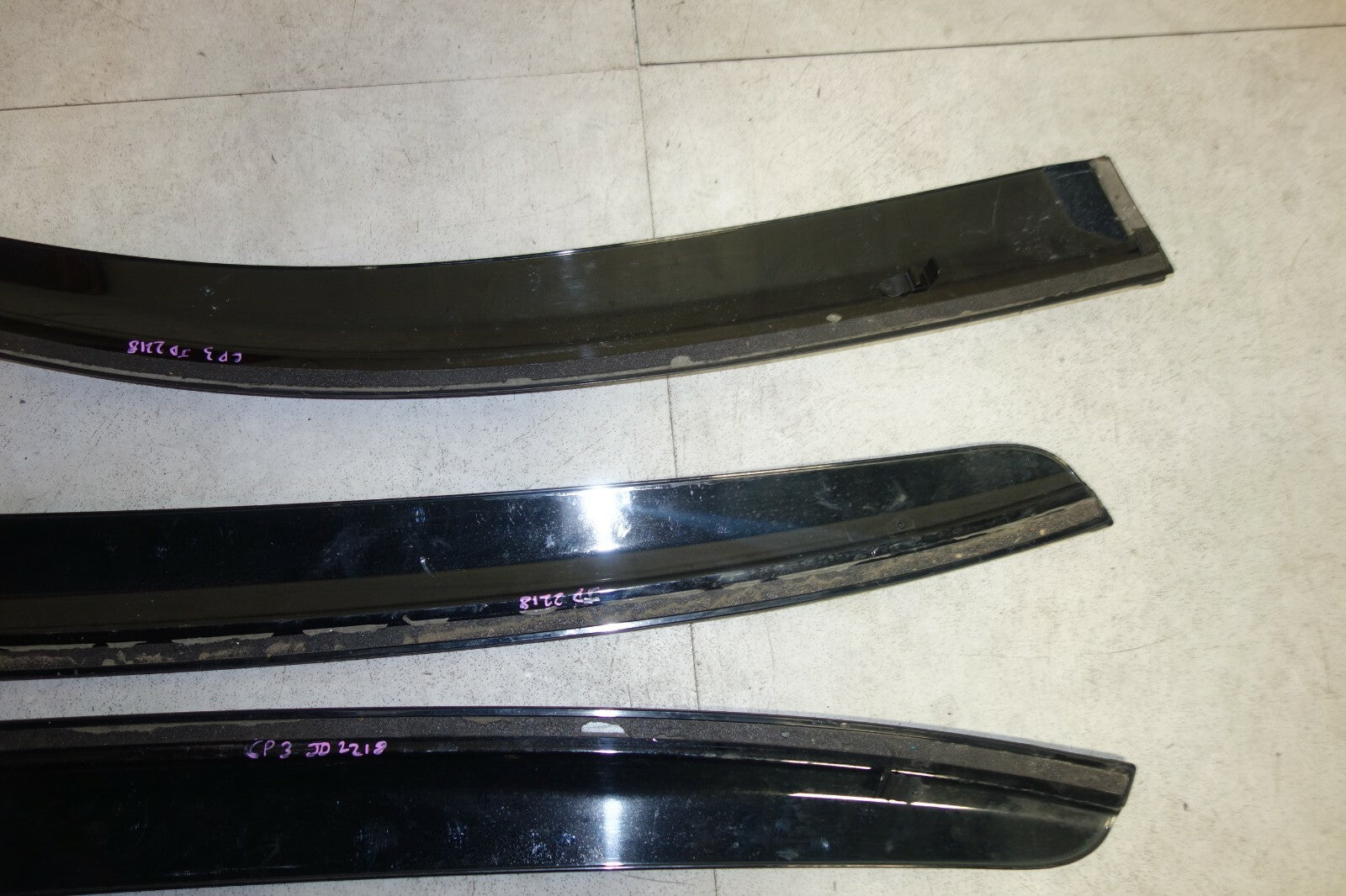 JDM Honda Accord Window Visors Rain Guards 2008 2009 210 2011 2012 CP3 Sedan