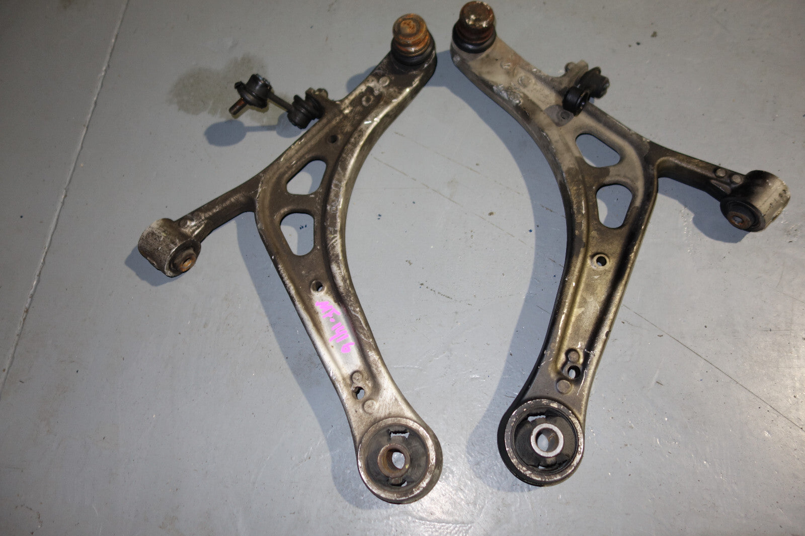 JDM Subaru Legacy Spec B Aluminum Front Lower Control Arms Pair 2005-2009