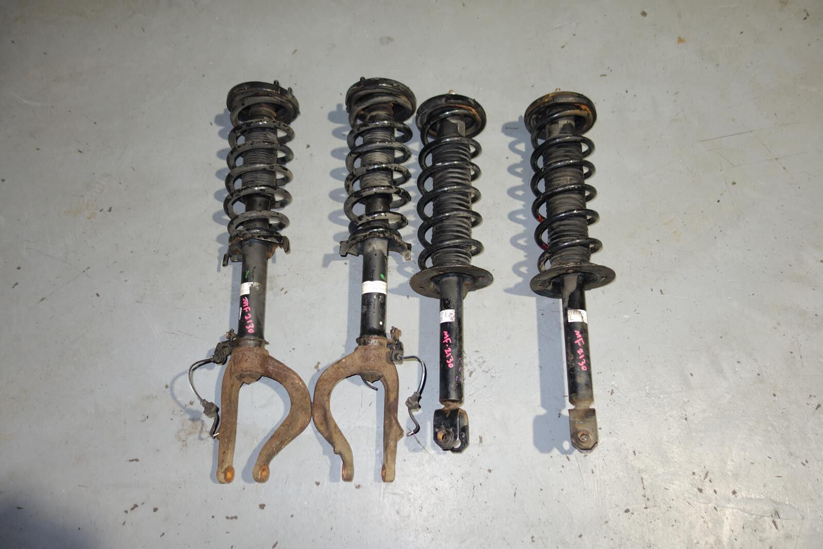 JDM Acura TSX Shocks Struts  Coil Springs Suspension Front & Rear 2009-2014