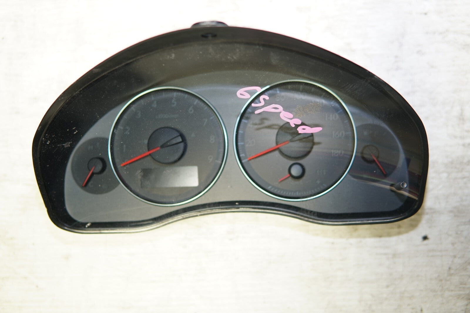 JDM Subaru Legacy Gauge Cluster Speedometer 6-Speed 2005-2009