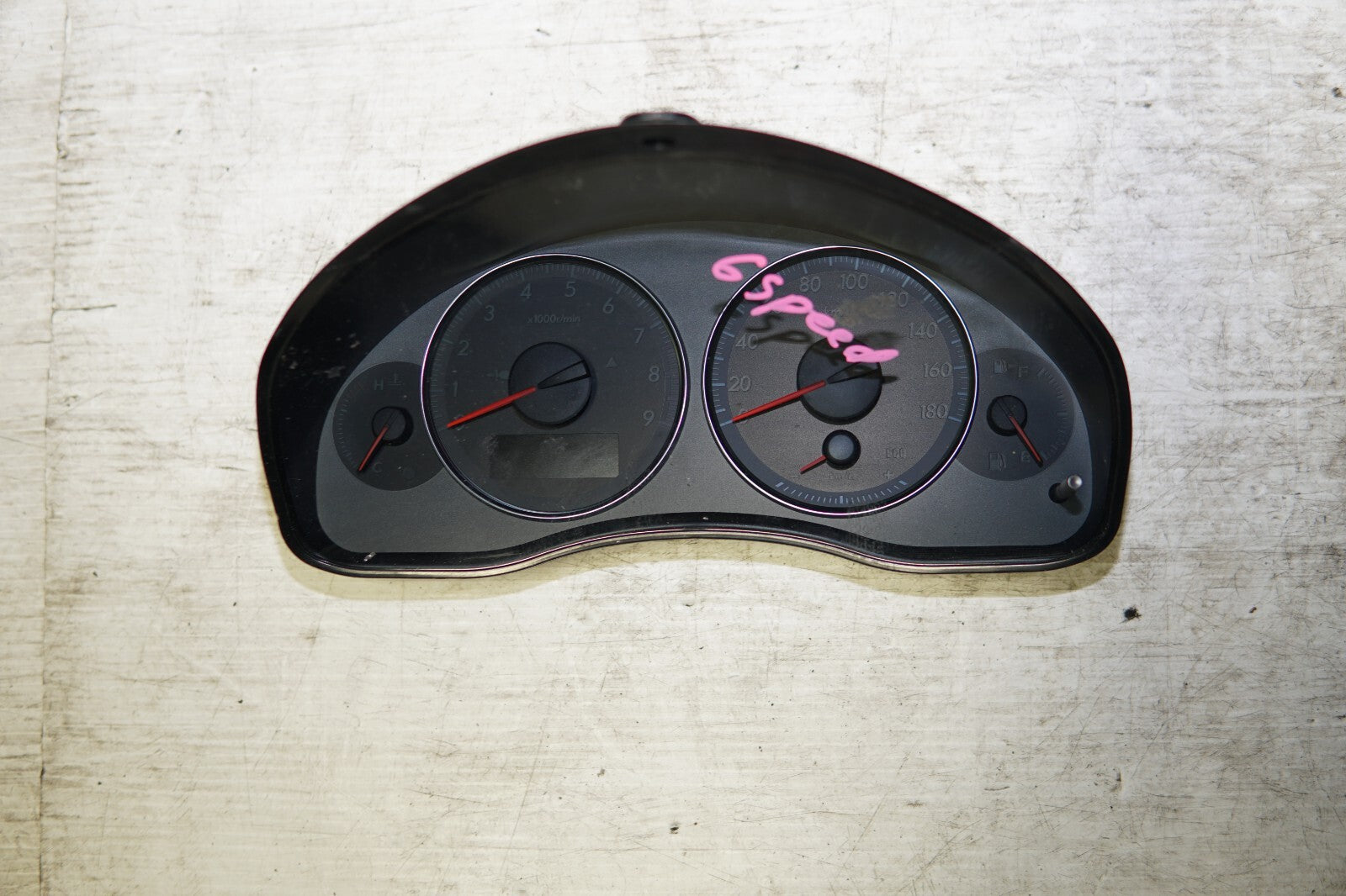 JDM Subaru Legacy Gauge Cluster Speedometer 6-Speed 2005-2009