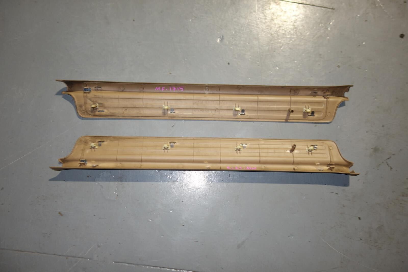 JDM 1998-2005 MAZDA MIATA ROADSTER NB8C DOOR SILL SCUFF KICK PLATE SET OEM