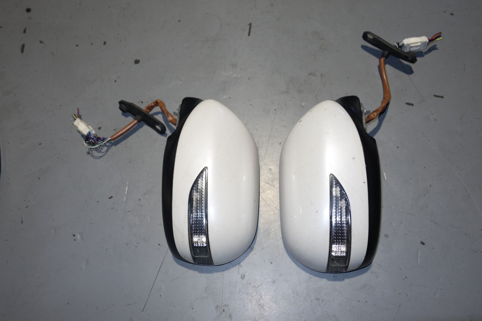 JDM SUBARU IMPREZA WRX STi GRB OEM POWER FOLDING MIRRORS AUTO FLIP 2008-2014