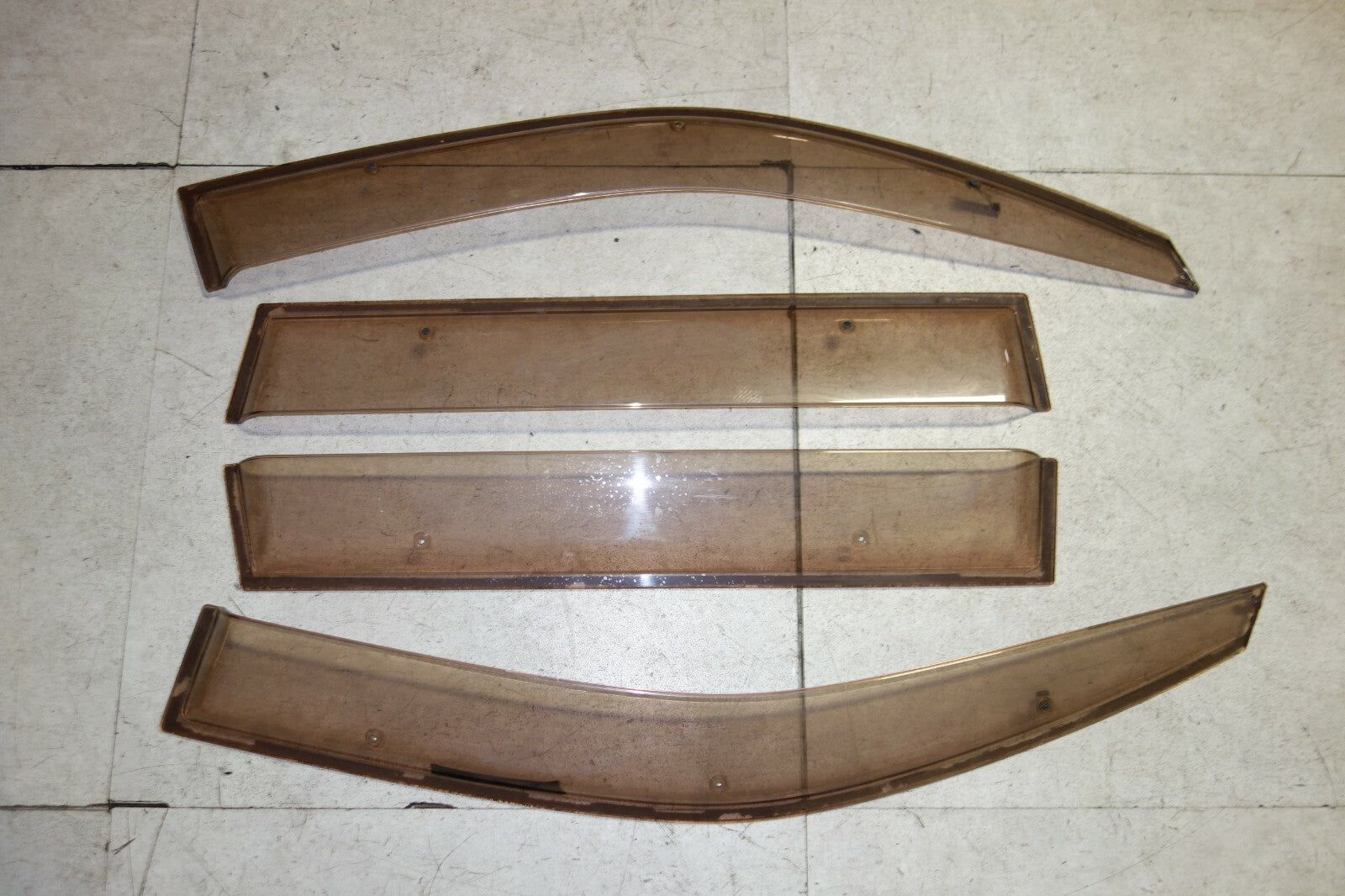 JDM Nissan X-Trail GT OEM PNT30 Window Visors Left & Right Japan 2000-2006