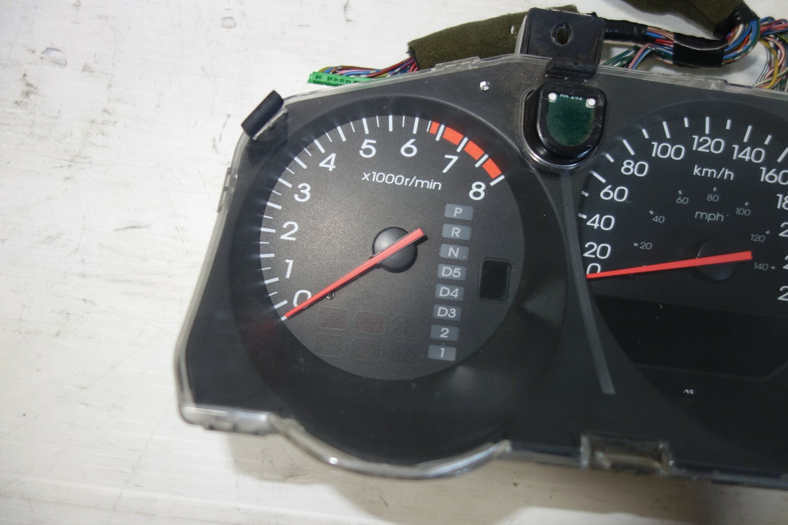 JDM 2002-2003 ACURA 3.2 TL UA5 OEM AUTOMATIC GAUGE CLUSTER 240KM/H SPEEDOMETER