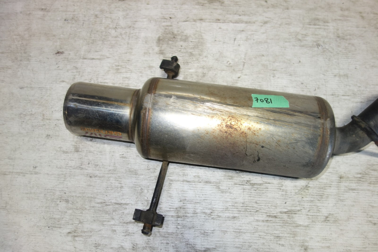 JDM Subaru Impreza WRX STi Genome Exhaust Muffler Axle Back GDB GGB 2002-2007