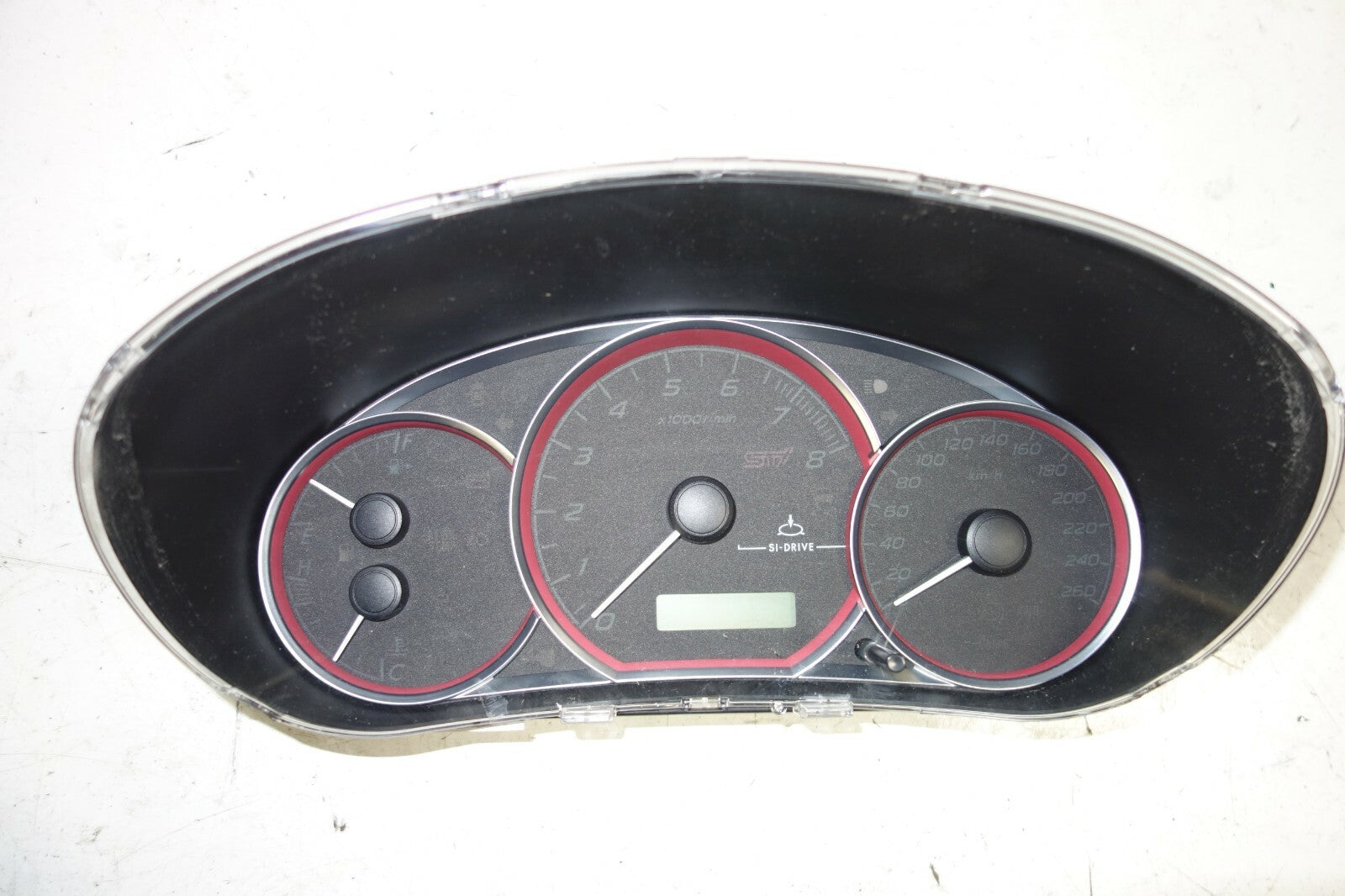 JDM Subaru Impreza WRX STi Gauge Cluster Speedometer 260km/h GRB GVB 2008-2014