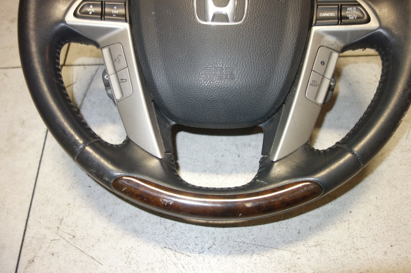 JDM Honda Accord CP3 Steering Wheel 2008 2009 2010 2011 2012 OEM Genuine Japan