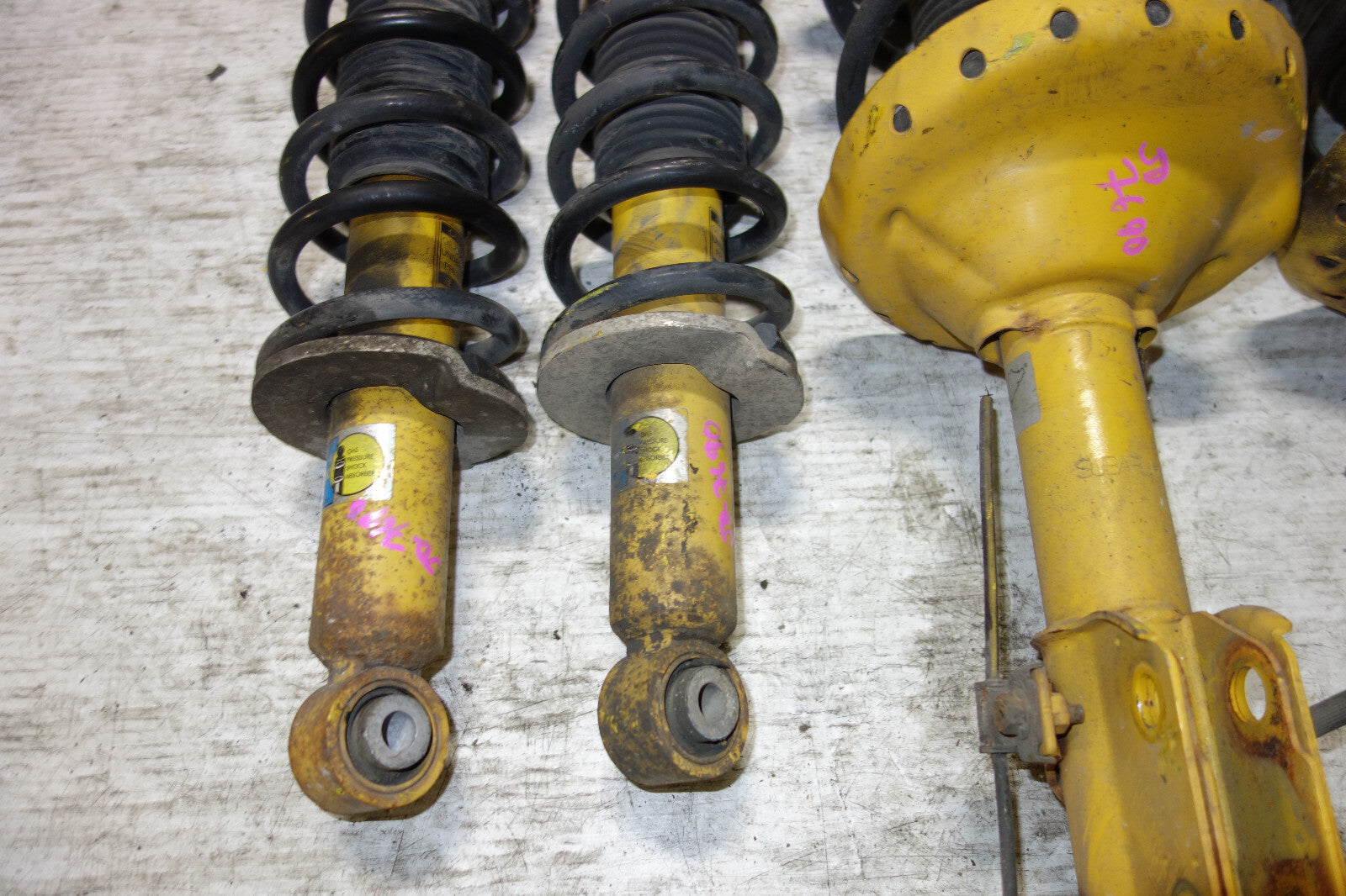 JDM Subaru Legacy BILSTEIN Shocks Struts Springs Suspension 2005-2009 Outback