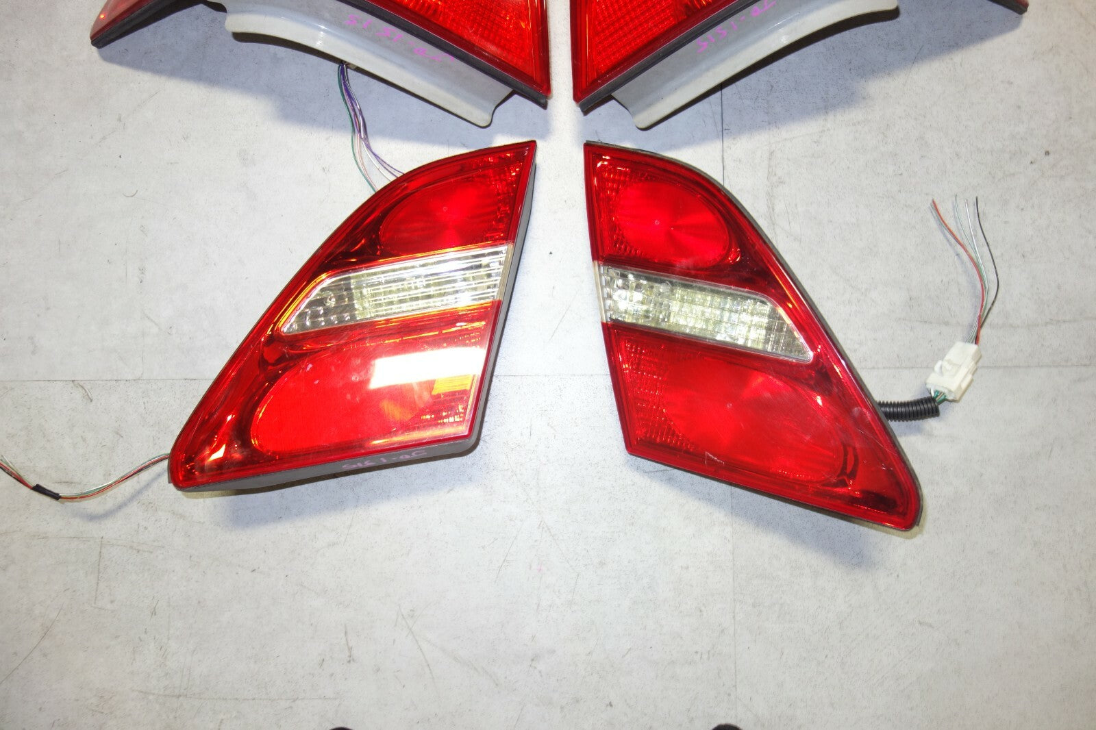 JDM 2001-2003 GENUINE TOYOTA LEXUS LS430 CELSIOR ZANKI OEM TAIL LIGHTS LAMPS SET