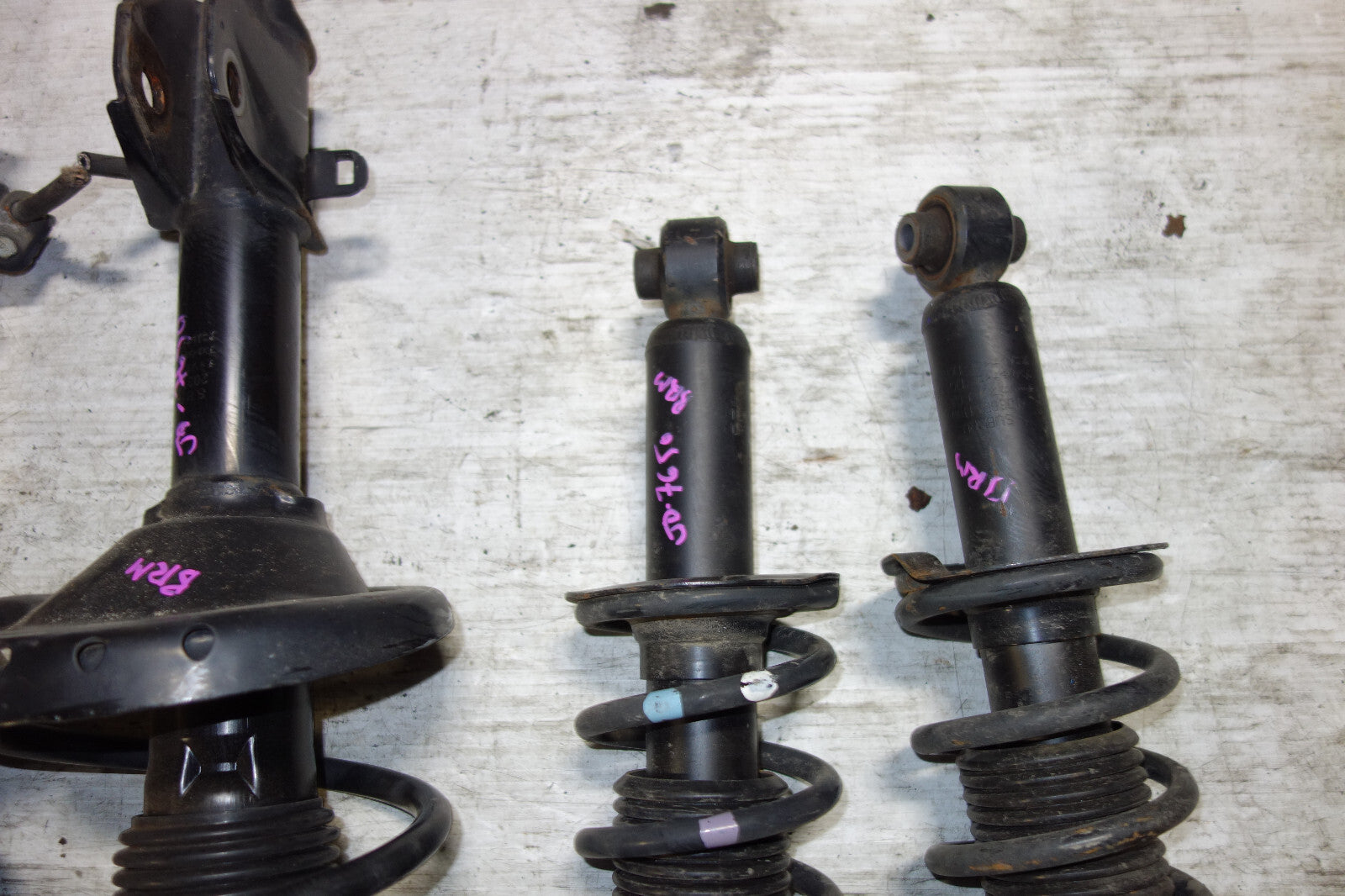 JDM Subaru Legacy Shocks Struts Coil Springs Suspension 2010-2014 BR BM