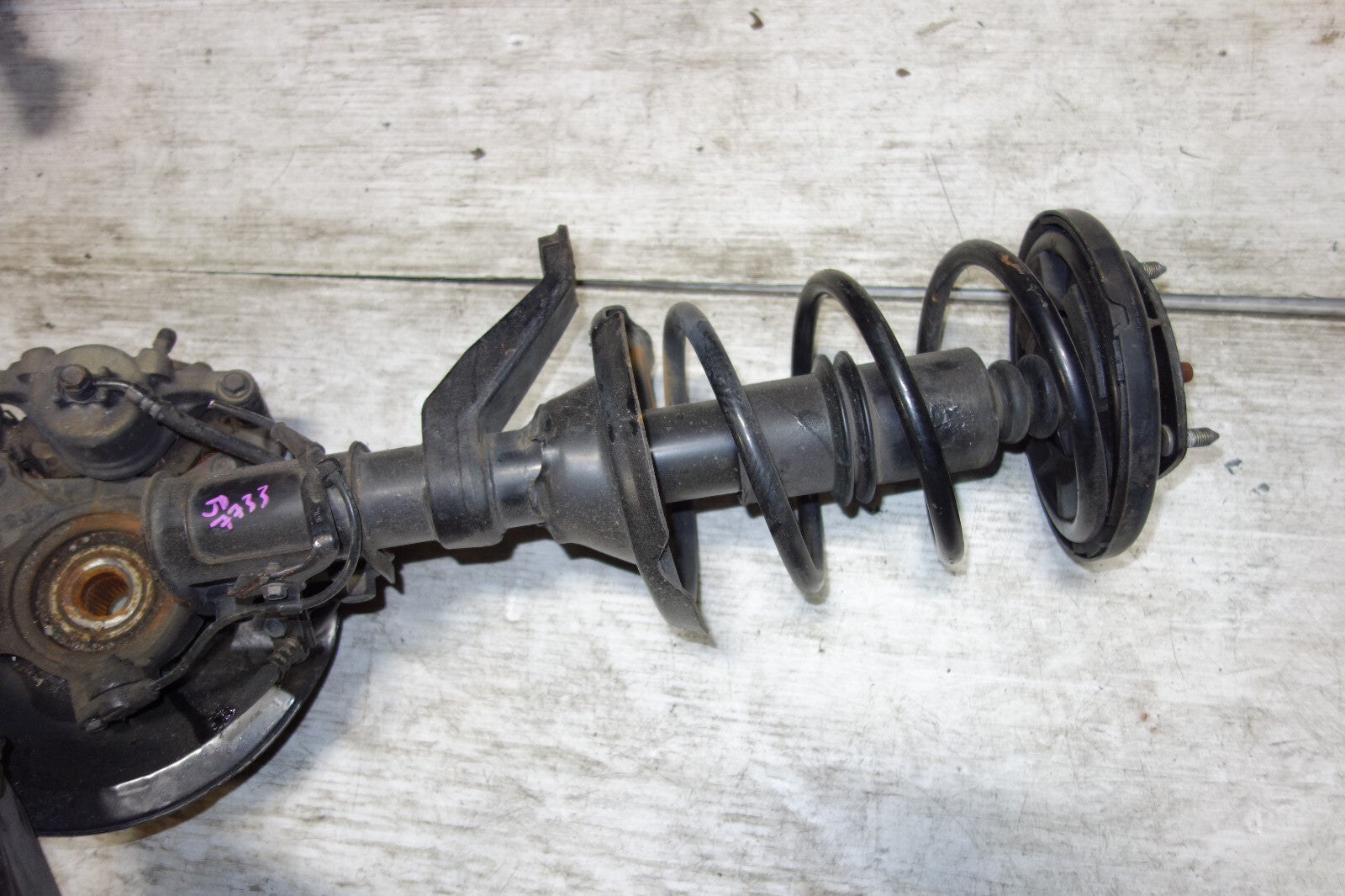 JDM Honda Civic 5 Lug Brake Calipers Spindles Hub Trailing Arm 2001-2005 EU3