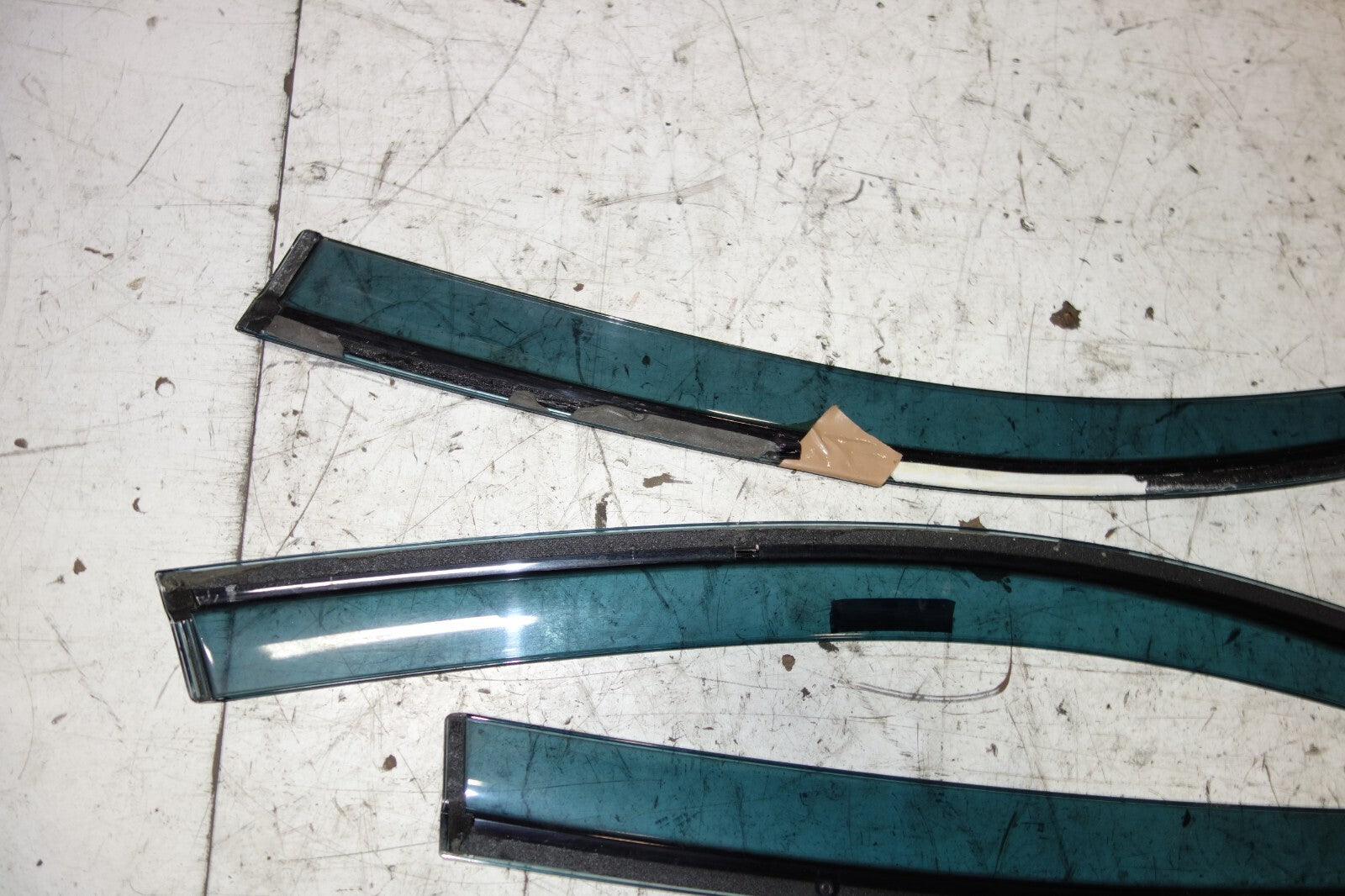JDM Infiniti M35H M37 M56 Q70 Window Visors Rain Guards OEM 2011-2014