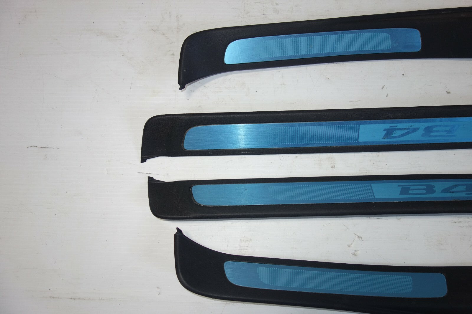JDM 05-09 GENUINE SUBARU LEGACY B4 OEM DOOR SILLS SCUFF PLATES STEPS SILL