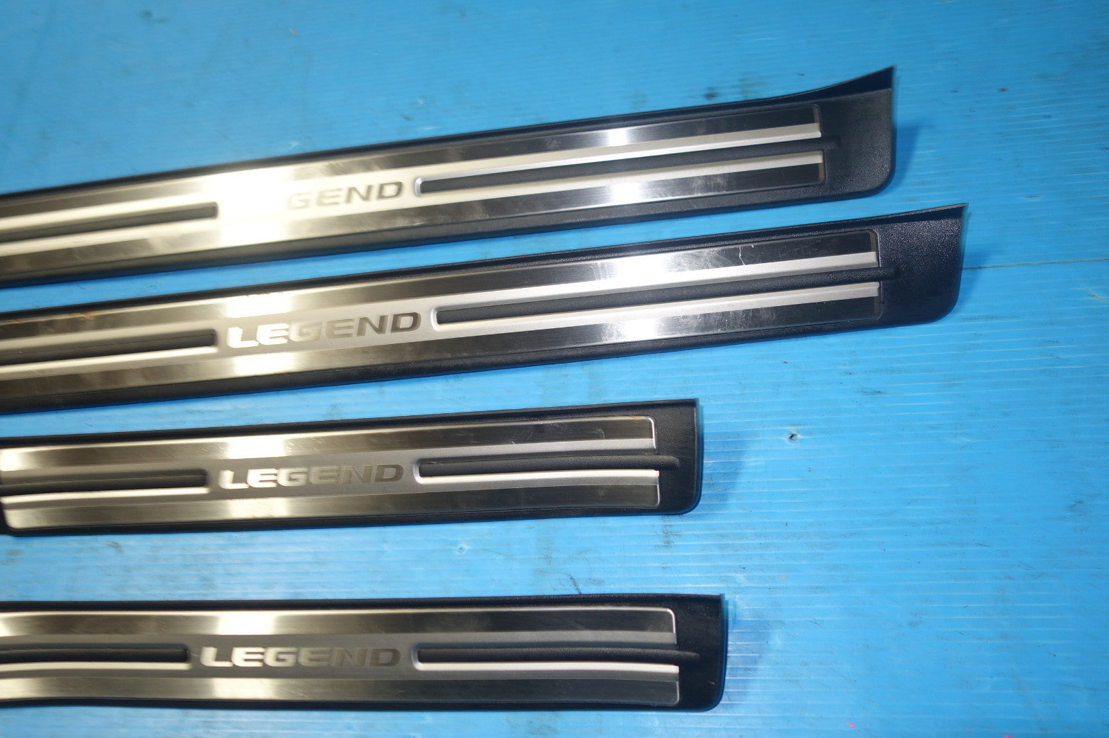 JDM Acura RL Chrome OEM Front Rear Door Sills Plates Steps 2005-2008 #5258