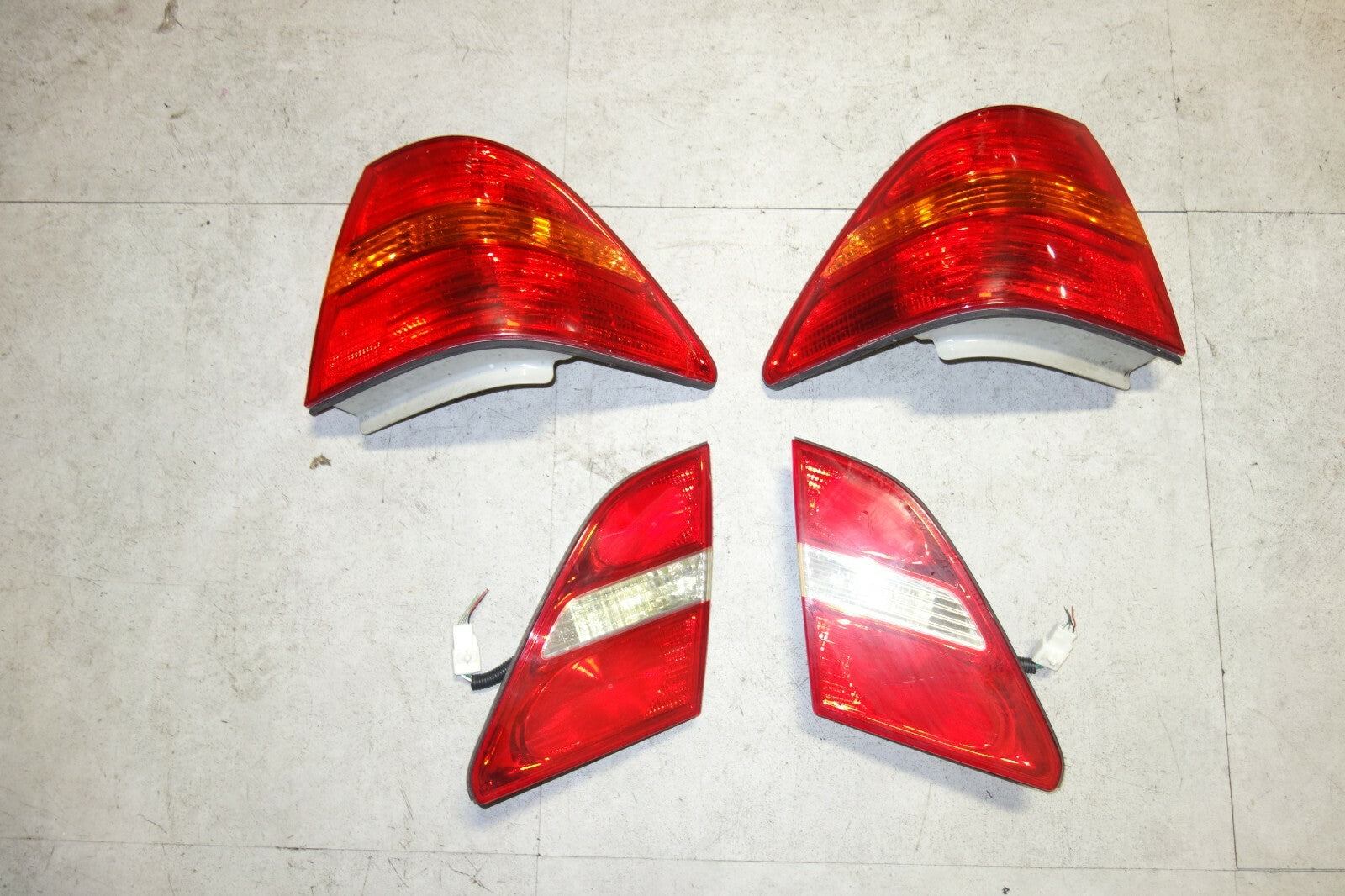JDM Lexus LS430 OEM Tail Lights Trunk Lamps Taillight UCF31 Zenki 2001-2003