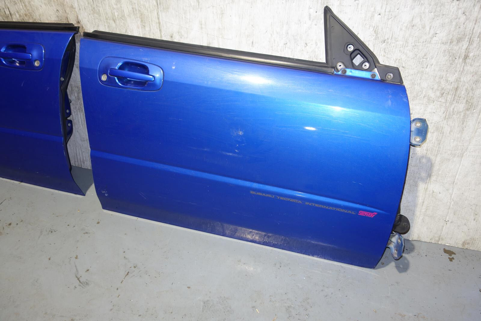 JDM Subaru Impreza WRX STi GDB GD Used OEM Front Doors 2002-2007 Door GG GGB GGA