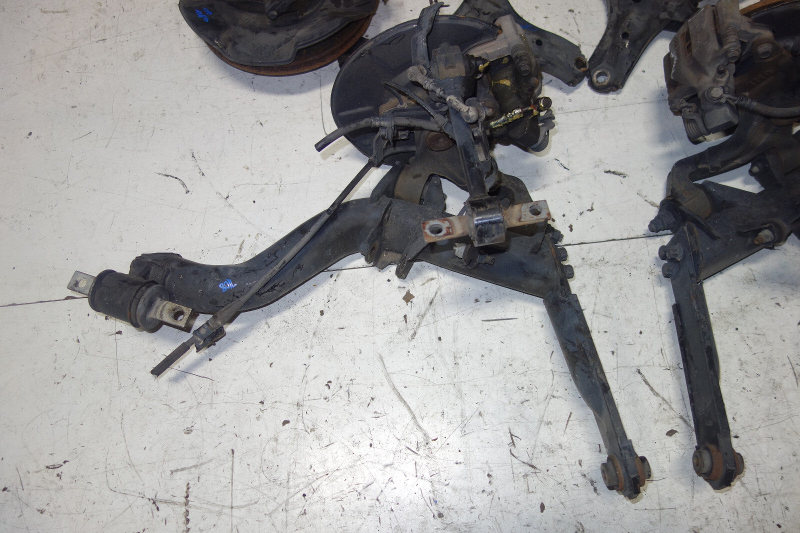 JDM Acura RSX DC5 5 Lug Brake Calipers Spindles Hub Trailing Arm 2002-2006 Civic