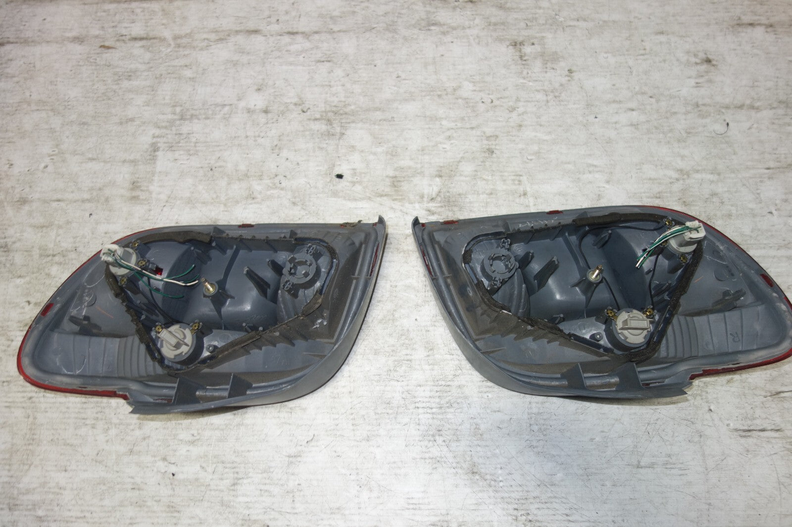JDM Toyota Vitz / Echo Tail Lights Lamps 2001 NCP13 OEM  Left & Right