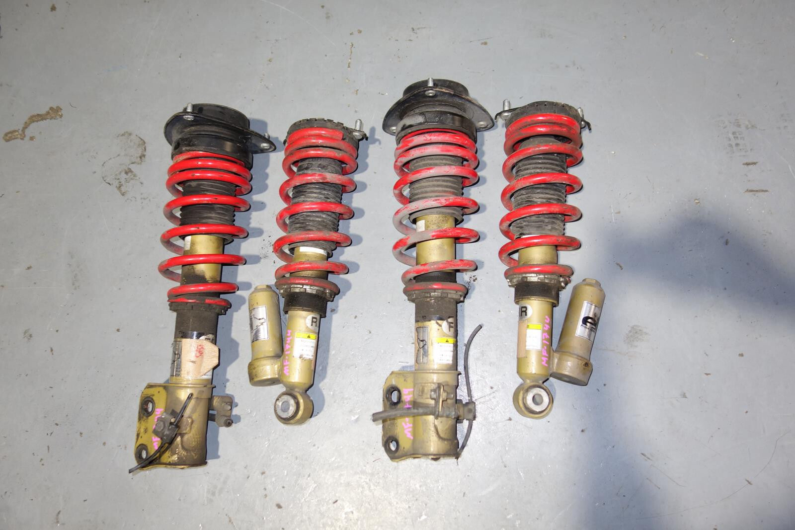 JDM Subaru Legacy GT Eifel Adjustable Coilovers Shocks Struts Springs 2005-2009