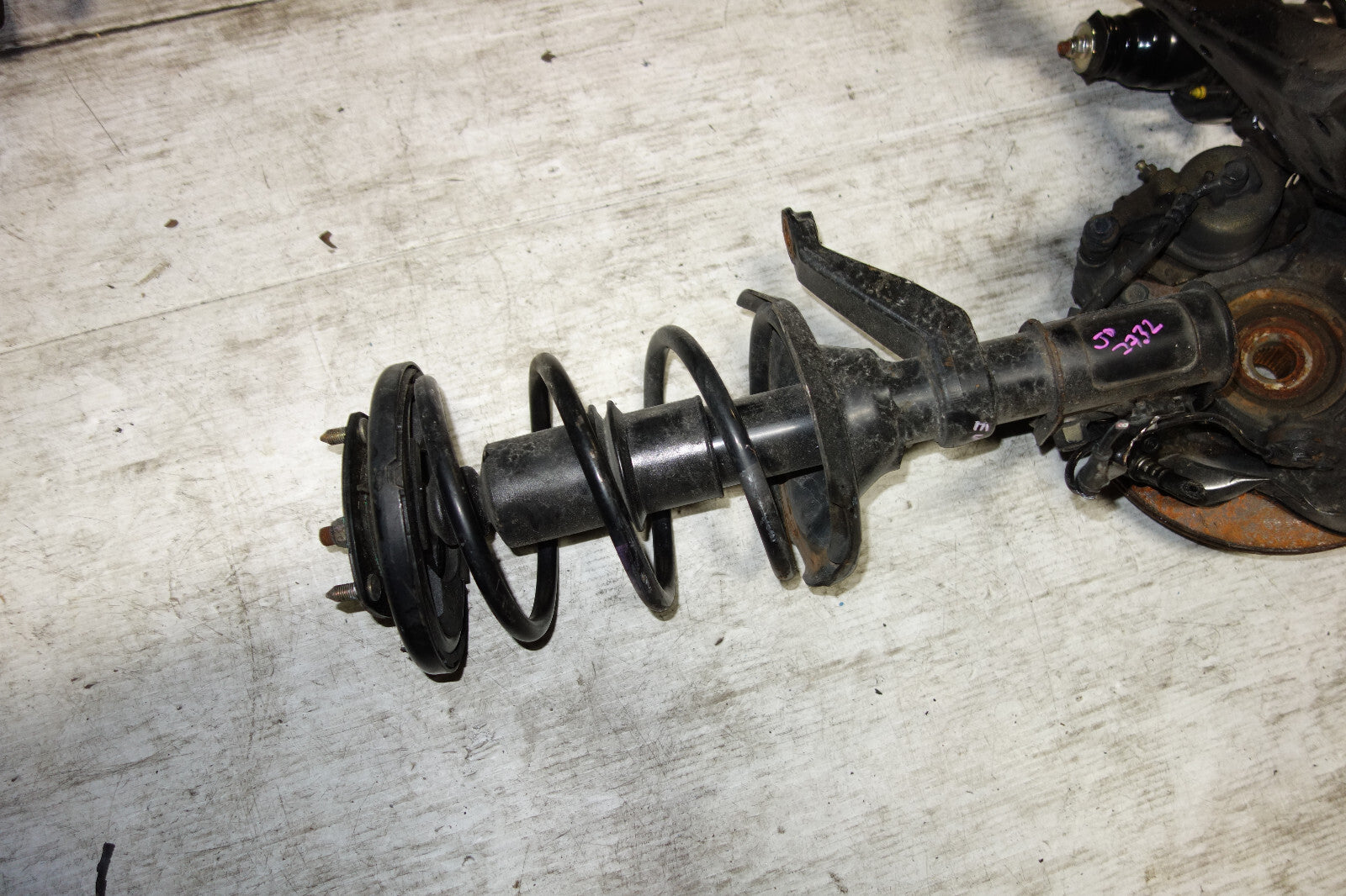JDM Honda Civic 5 Lug Brake Calipers Spindles Hub Trailing Arm 2001-2005 EU3