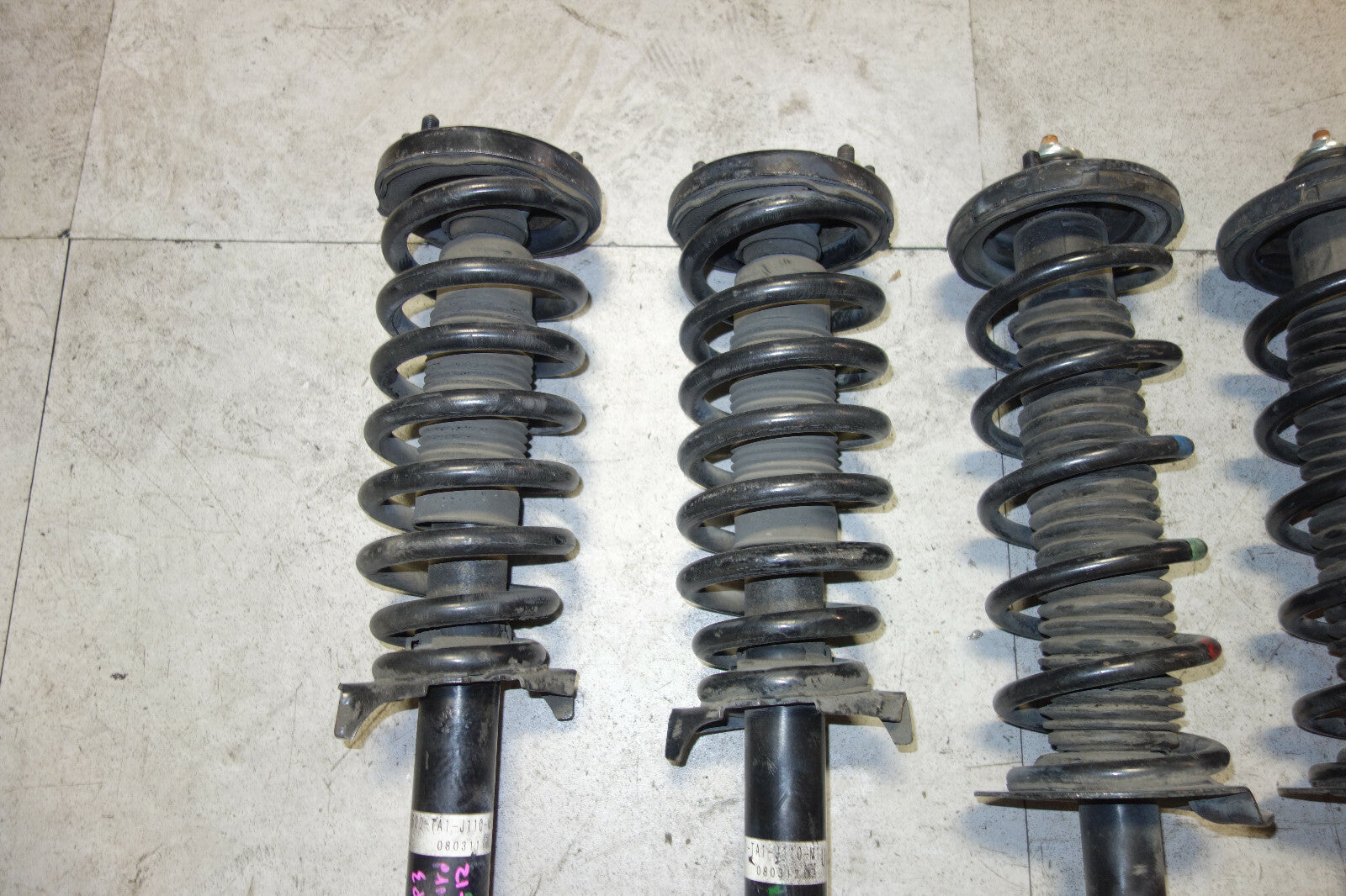 JDM Honda Accord OEM Shocks Coil Springs Struts Suspension 2008-2012 V6 CP3