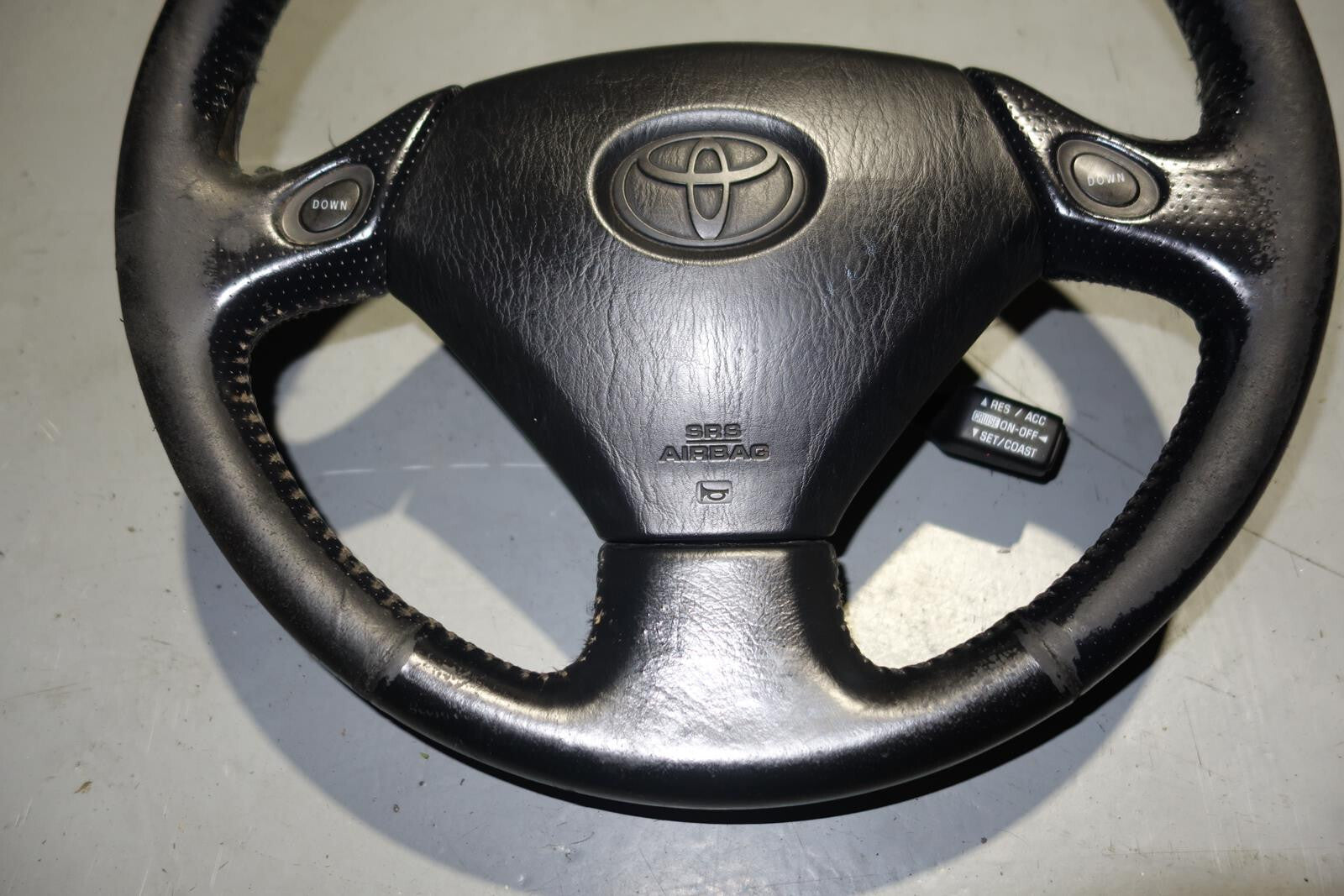 JDM Toyota Aristo Lexus GS300 JZS161 OEM Steering Wheel 1998-2005 2JZGTE Turbo