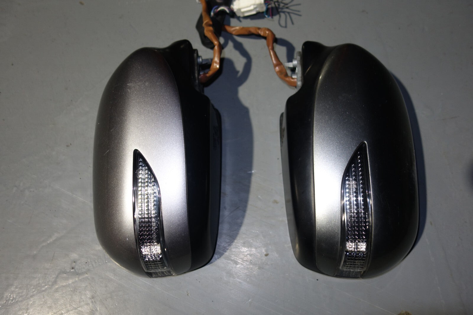JDM SUBARU IMPREZA WRX STi GRB OEM POWER FOLDING MIRRORS AUTO FLIP 2008-2014
