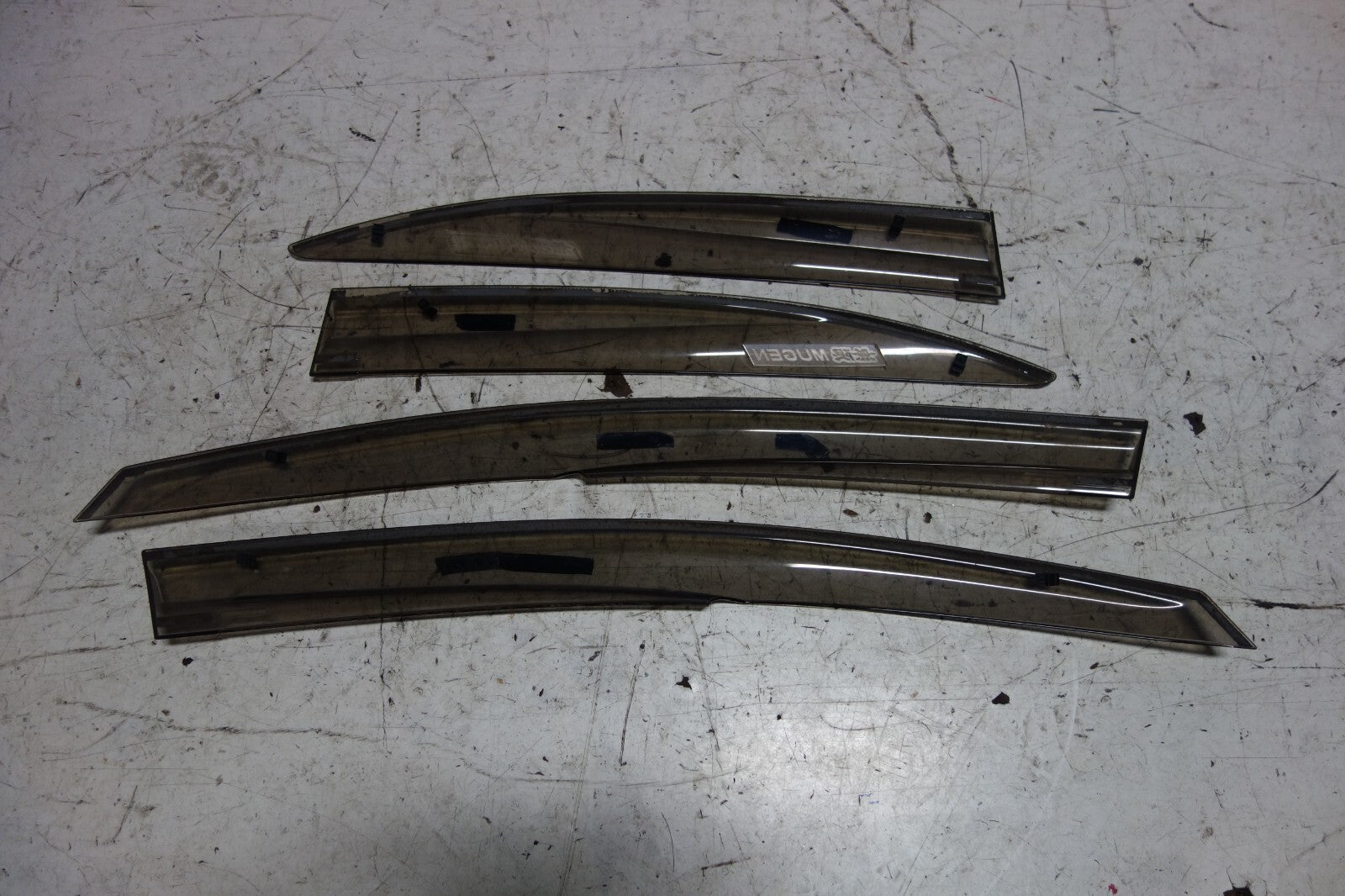 JDM Acura CSX Honda Civic FD2 FD1 Mugen Window Visors 2006-2011 4 Door **RARE**