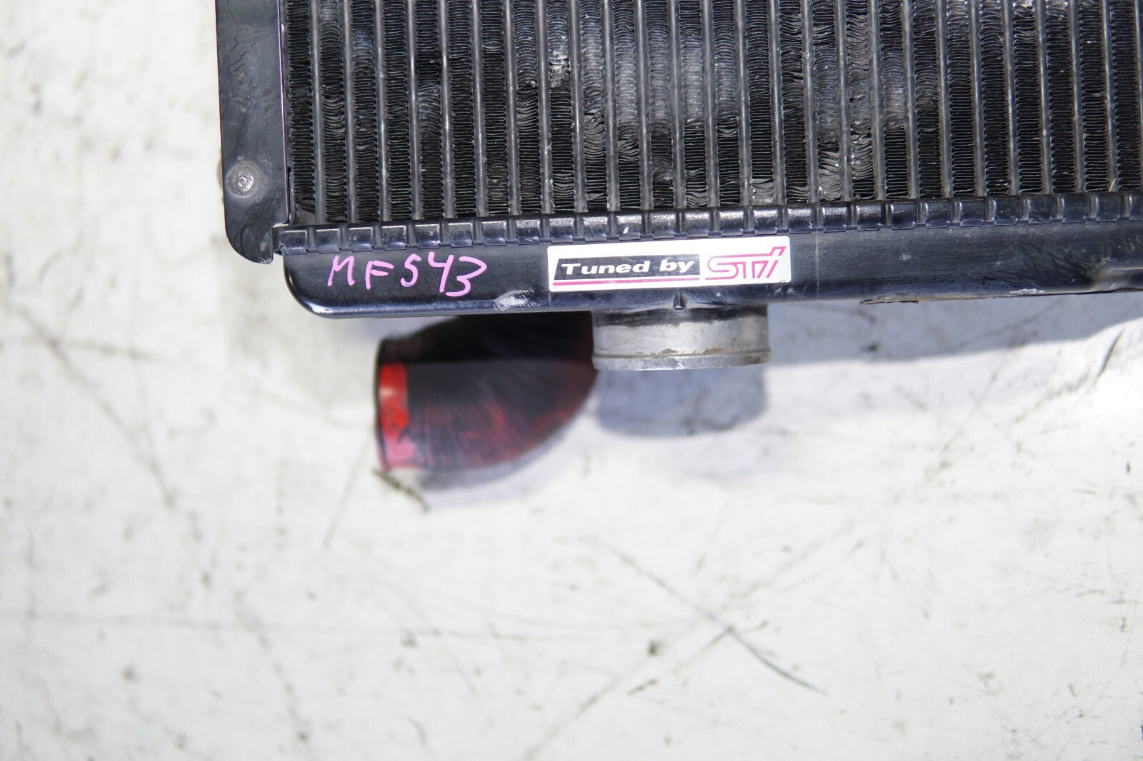 JDM SUBARU LEGACY STI TURBO INTERCOOLER TOP MOUNT S401 BE5 BH5 2000-2004 MF-543