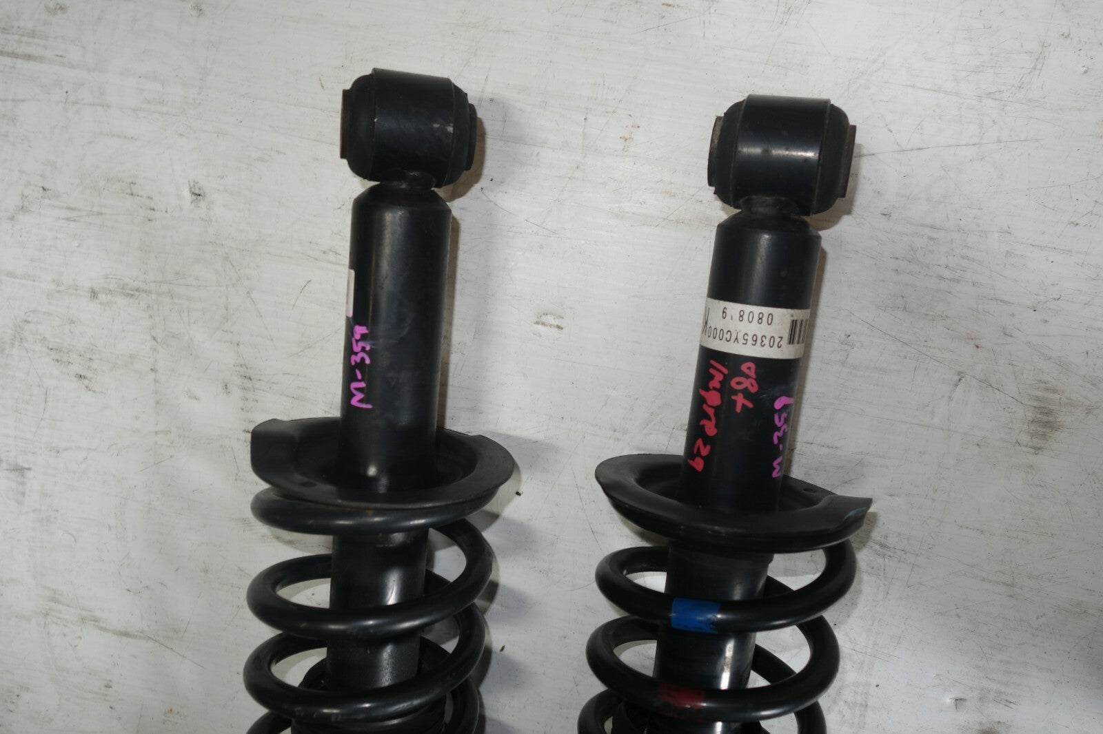 JDM 2008-2014 SUBARU IMPREZA WRX OEM KYB REAR  SHOCKS STRUTS COIL SPRING GENUINE