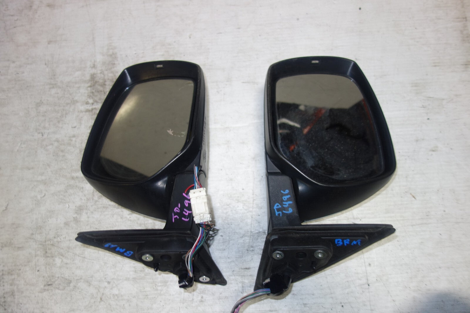 JDM Subaru Legacy Auto Folding Mirrors Indicator Lights With Switch 2010-2014
