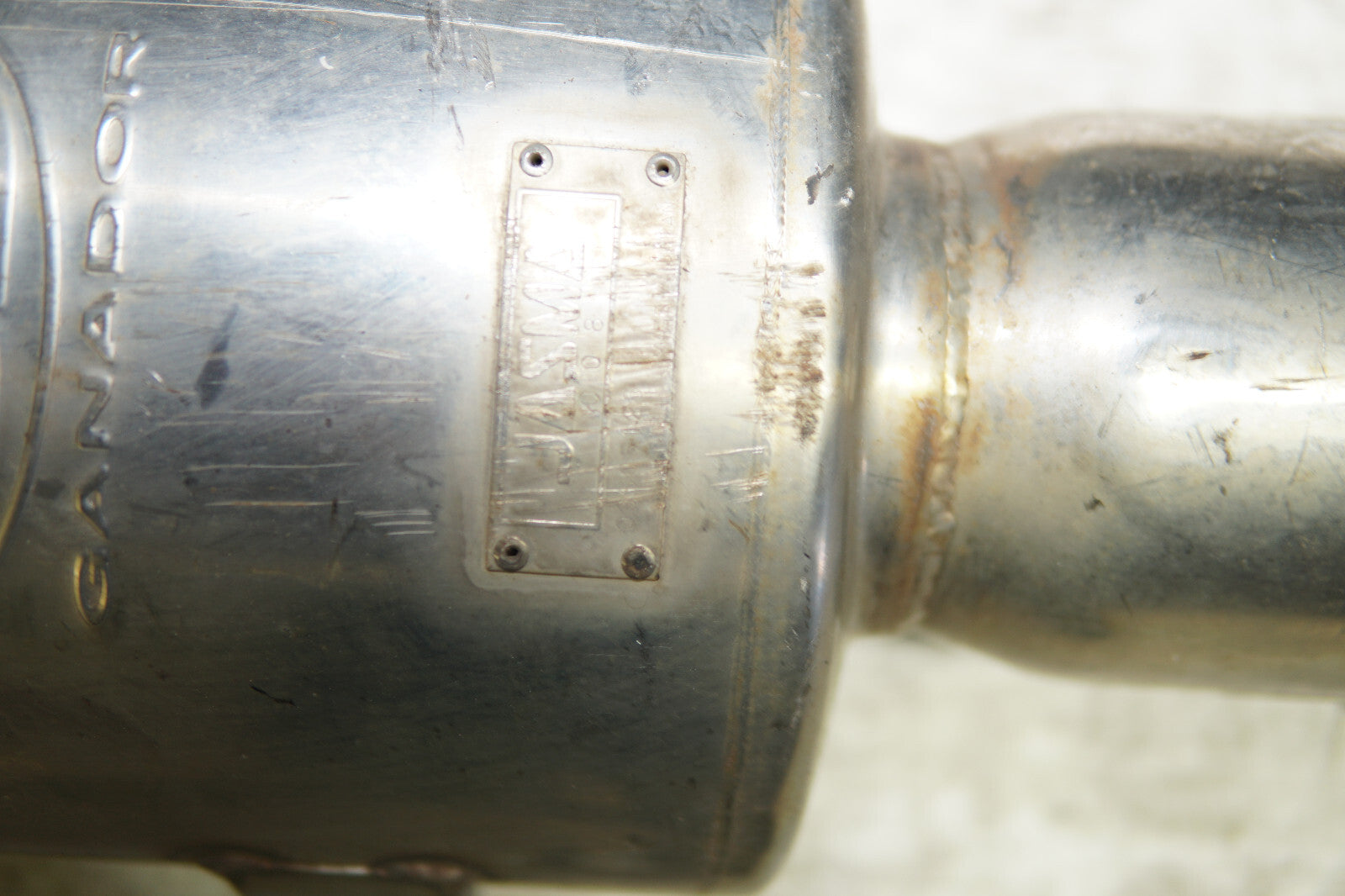 JDM Subaru Legacy / Outback Ganador Exhaust Muffler Only one  2005-2009 MF-507