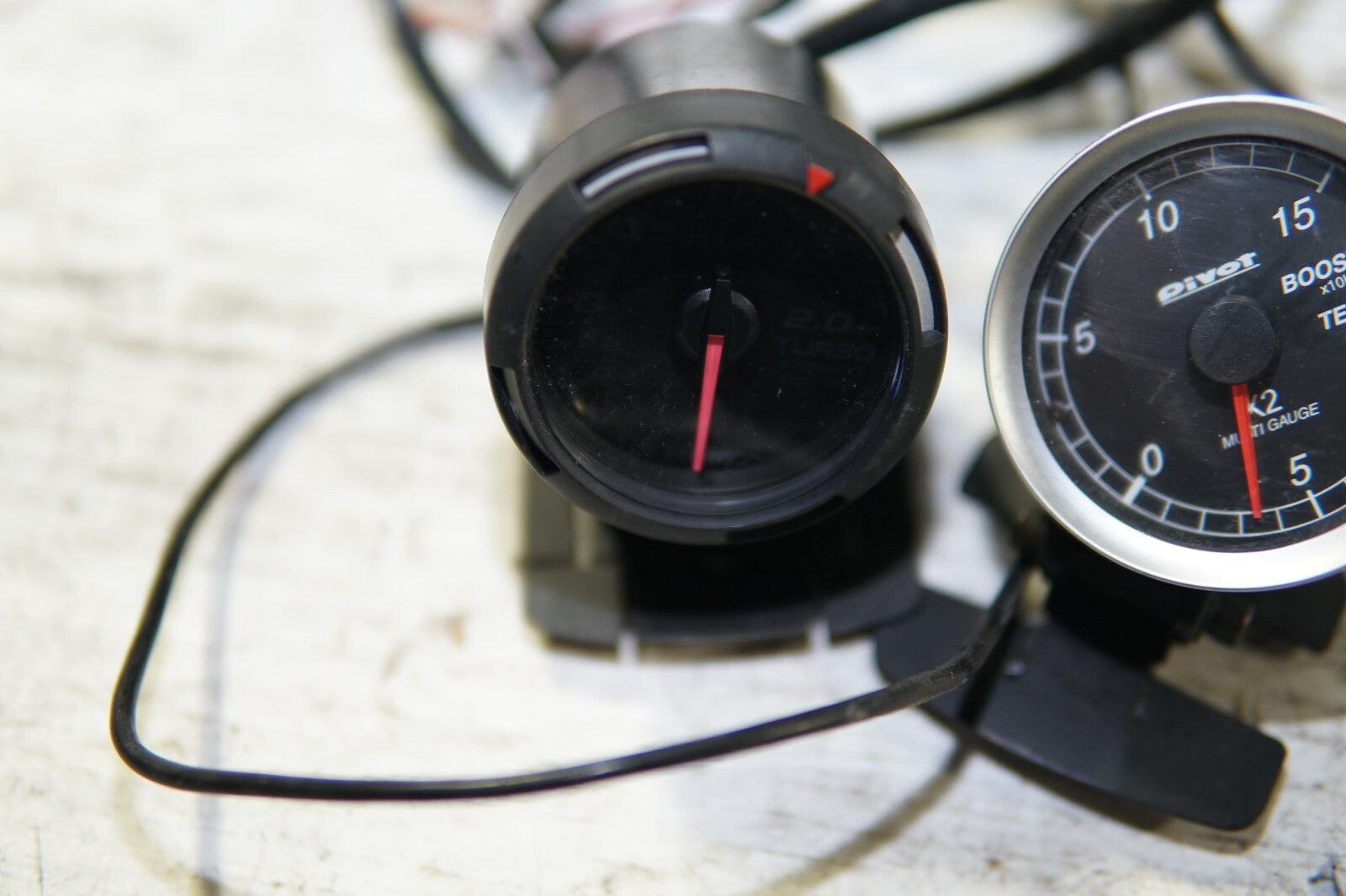 JDM Defi Turbo Boost Gauge / PIVOT Temp Gauges Subaru Toyota Mazda Nissan Honda