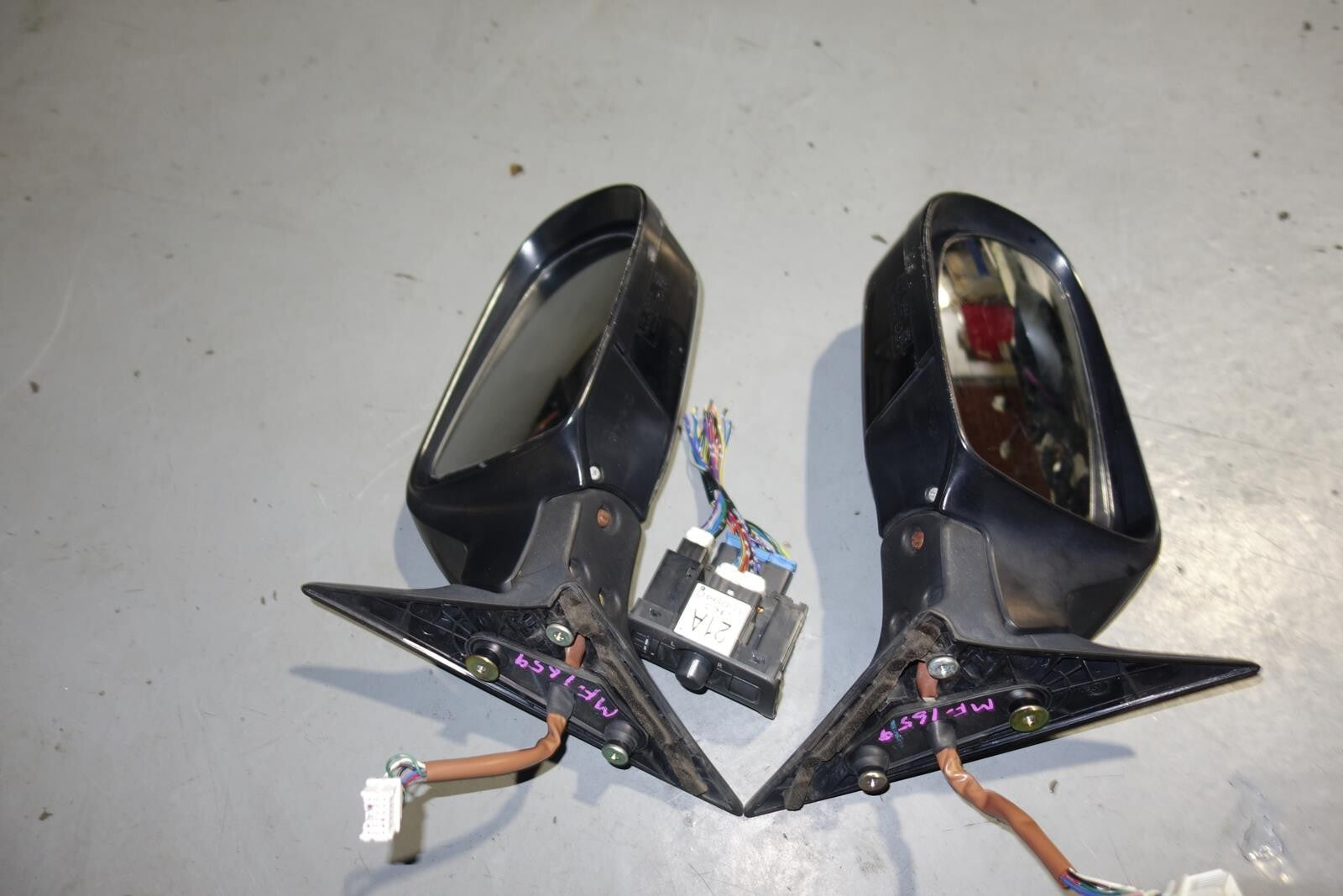 JDM SUBARU LEGACY OEM POWER FOLDING MIRRORS SWITCH AUTO FLIP BP BL 2005-2009