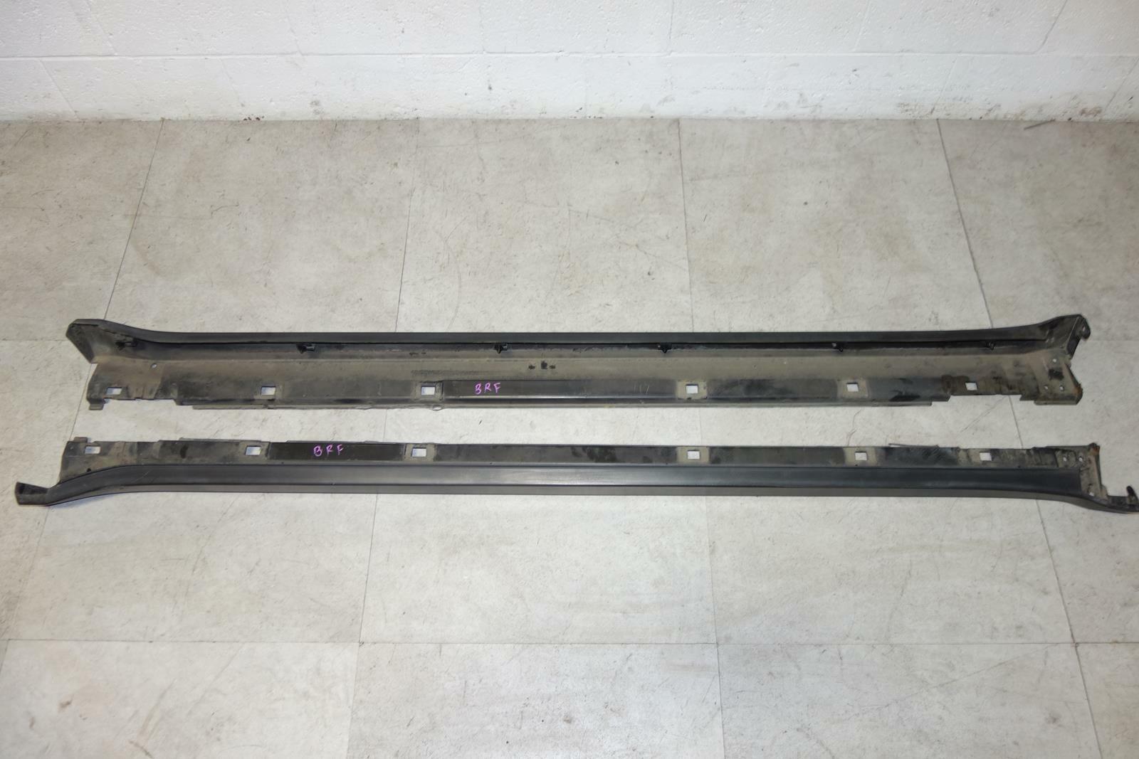 JDM Subaru Outback BRF Genuine Side Skirts Panels Pair Black 2010-2014