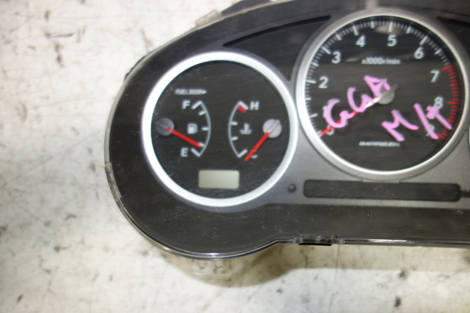 JDM Subaru Impreza WRX Gauge Cluster Manual M/T 5speed Speedometer 2004-2005 V8