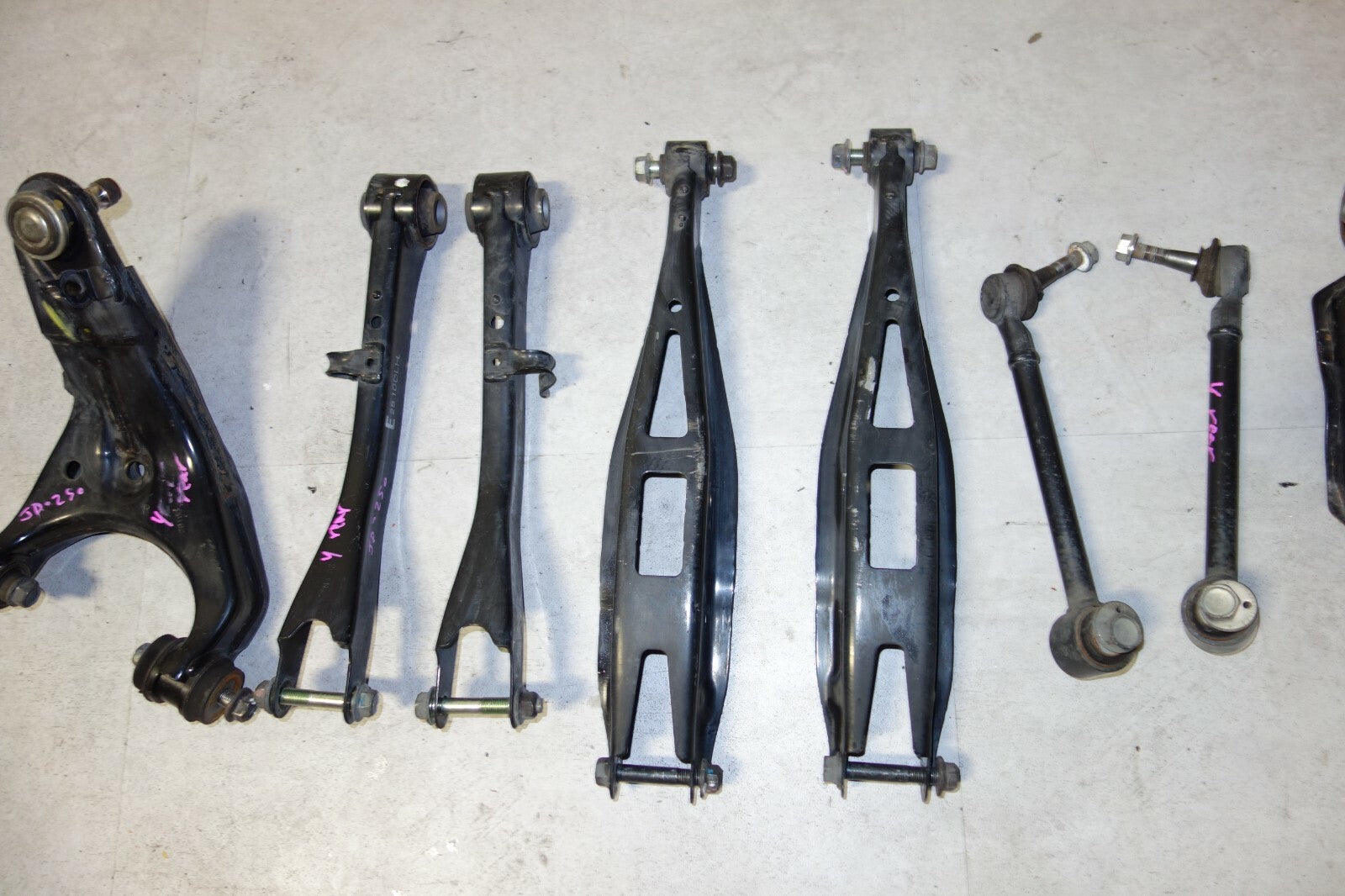 JDM Subaru Legacy Rear Upper Control Arms Lower Control Arms Toe Arms 2010-2014