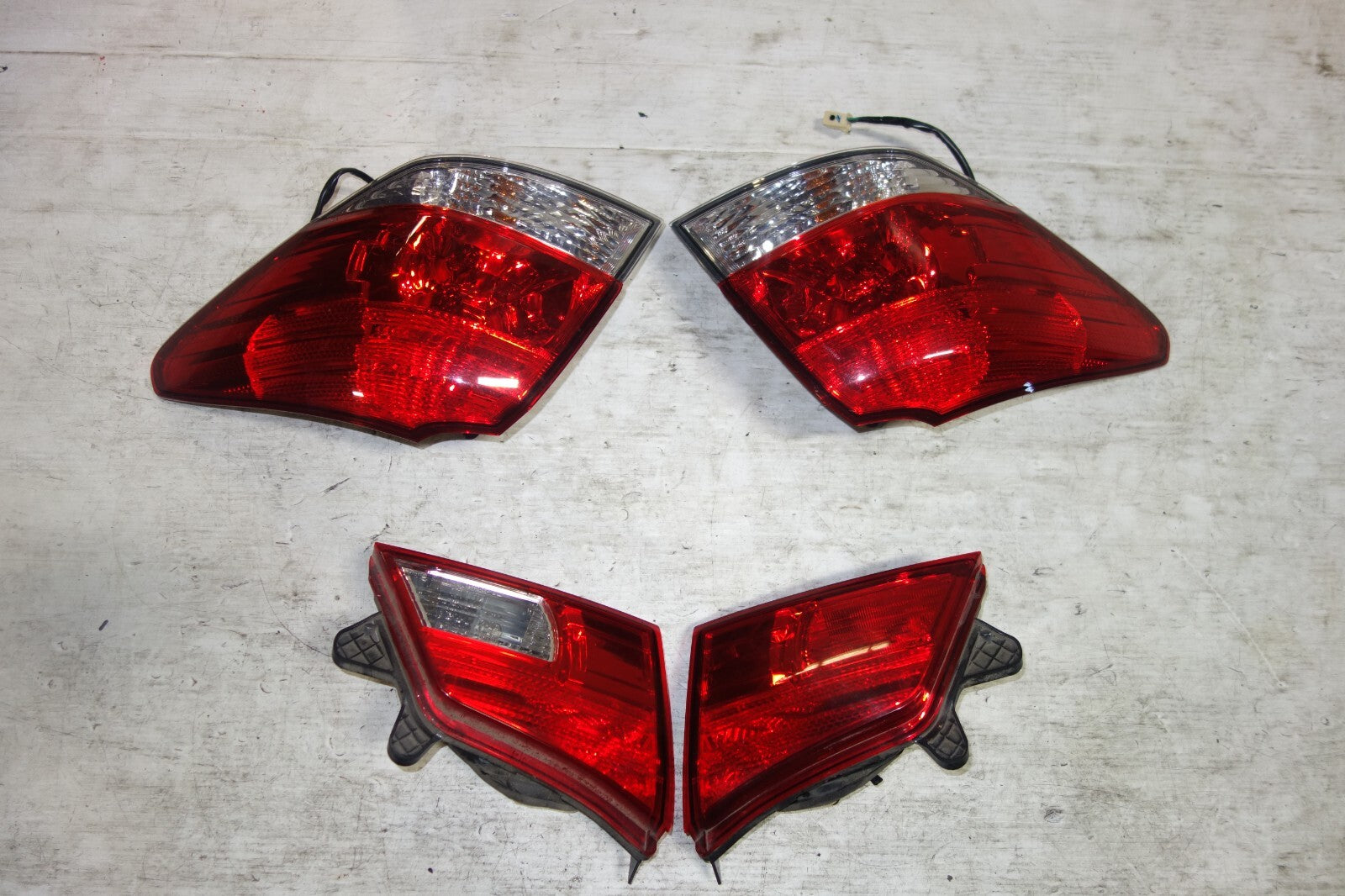 JDM Subaru Legacy BR9 Wagon Taillights Tail Lamps 2010 2011 2012 2013 2014