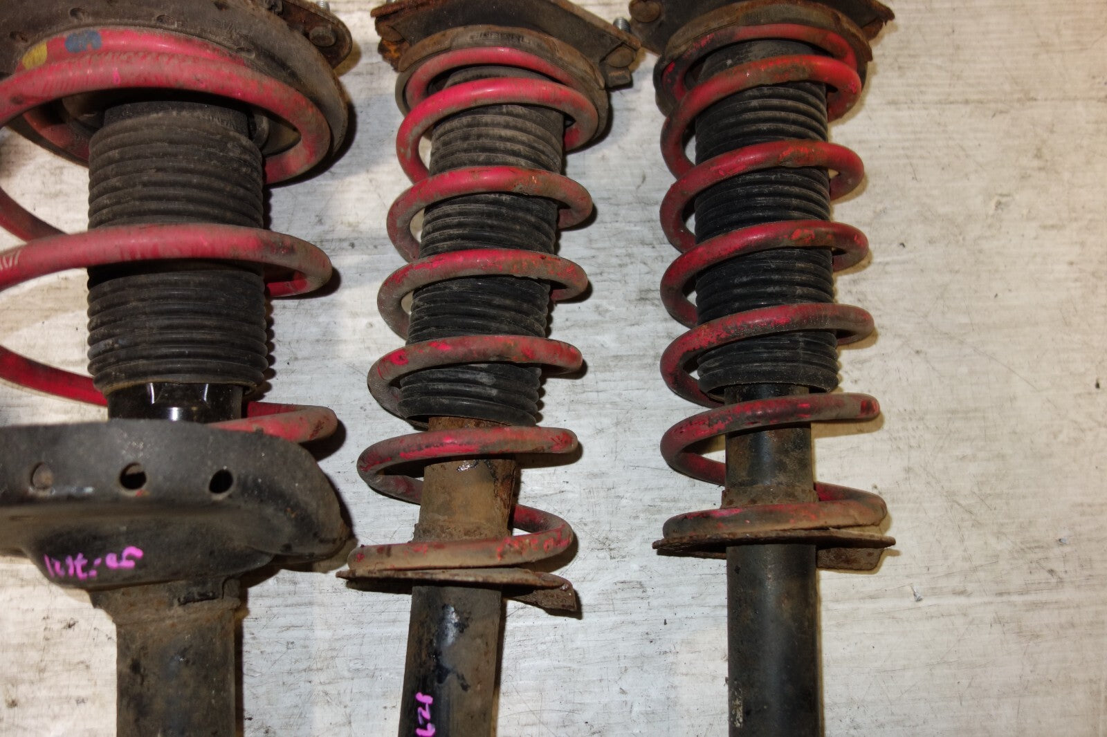 JDM 2005-2009 SUBARU LEGACY STI  SHOCKS FRONT & REAR COIL STRUTS