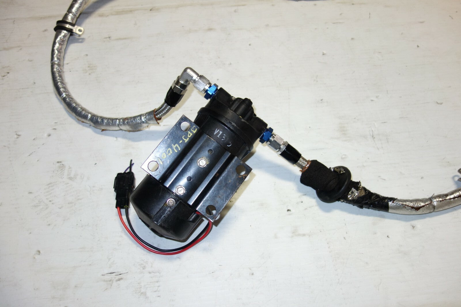 JDM Infiniti G35 / 350z Flojet Performance Fuel Pump Stainless Steel Lines VQ35