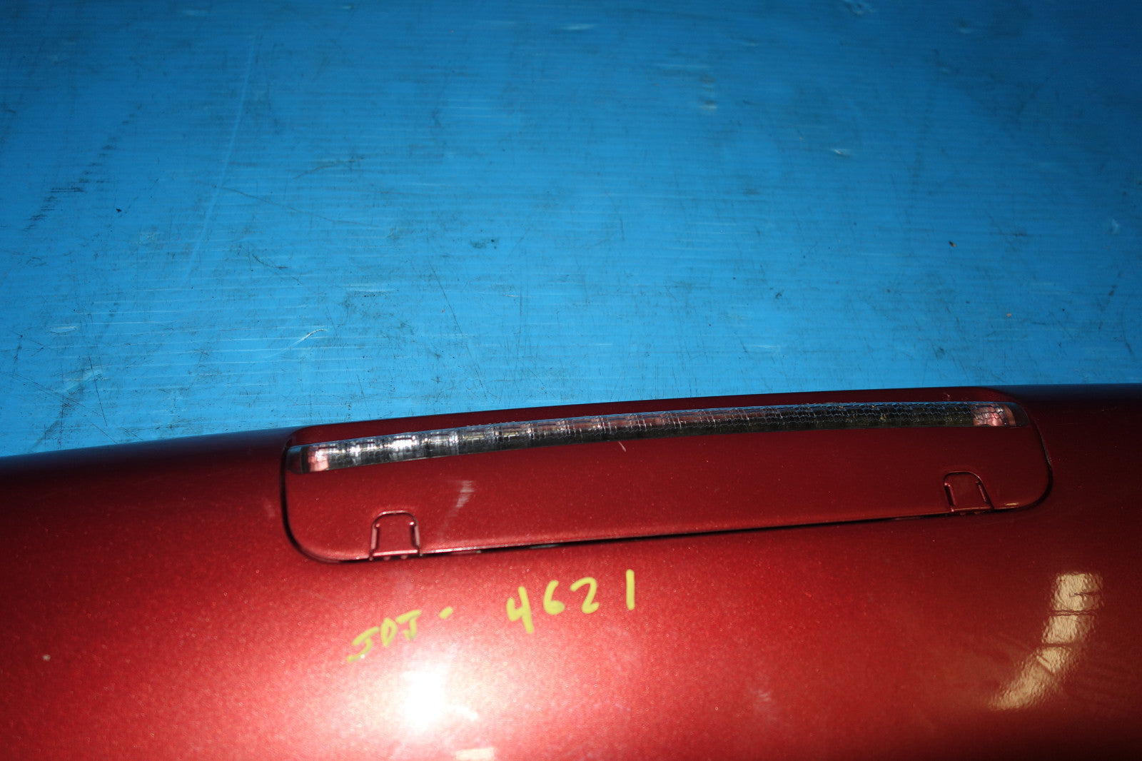 JDM Impreza OEM Stock Rear Spoiler Wing & Brake Light Sedan Orange GDA 2002-2007