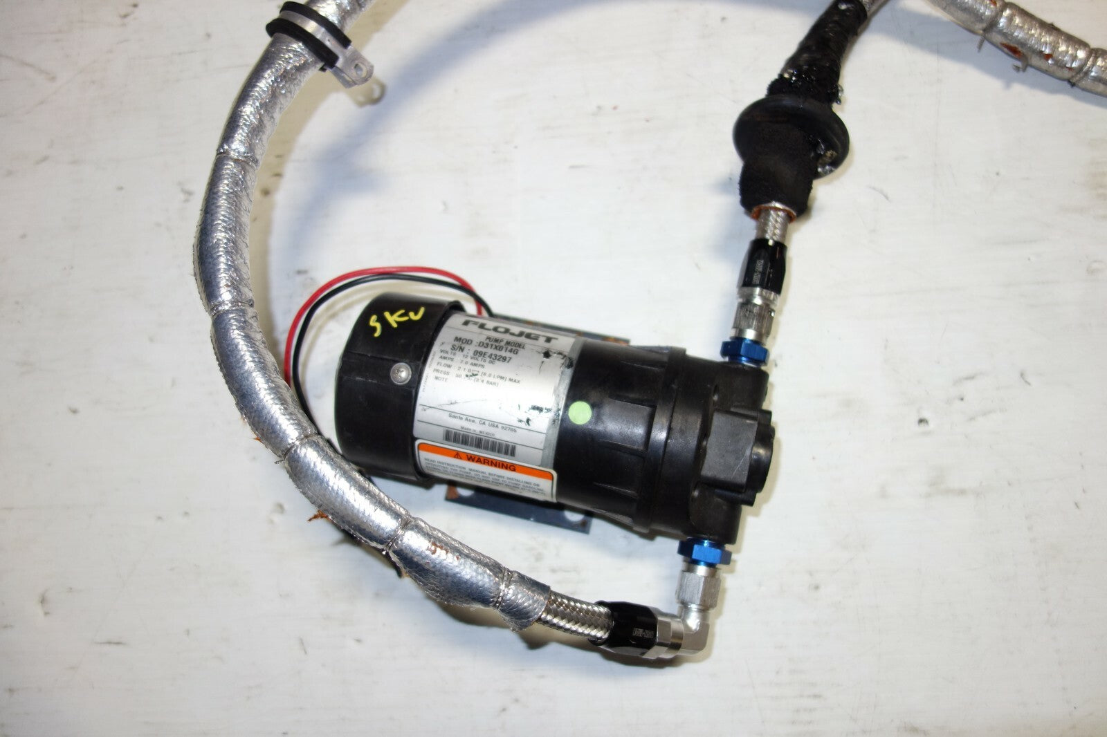 JDM Infiniti G35 / 350z Flojet Performance Fuel Pump Stainless Steel Lines VQ35