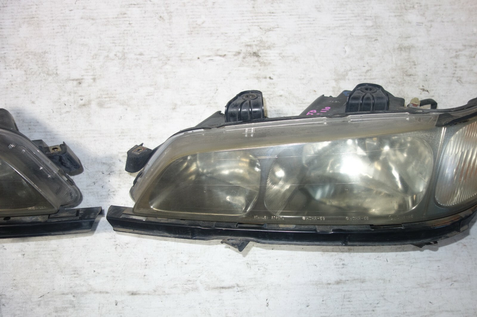 JDM 1998-2002 HONDA ACCORD EURO R CH9 CL1 CF4 OEM HID HEAD LIGHTS HEAD LAMPS