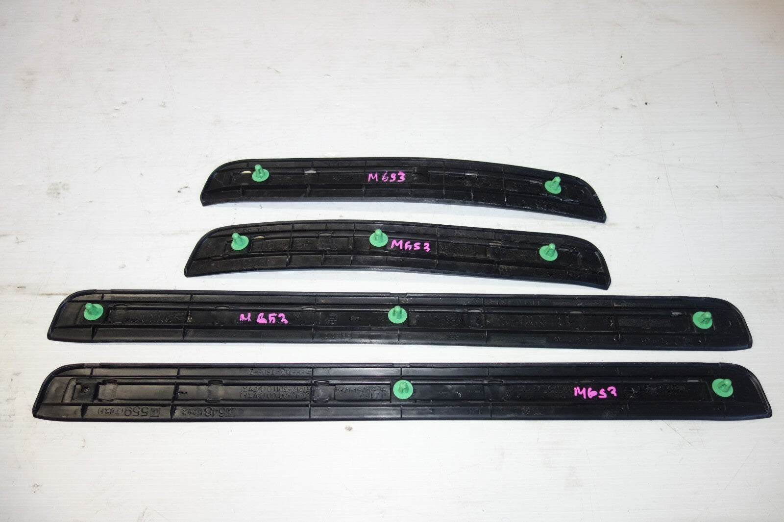 JDM 1998-2005 ARISTO LEXUS GS300 OEM DOOR SILLS TRIM SCUFF PLATES SIDE STEPS