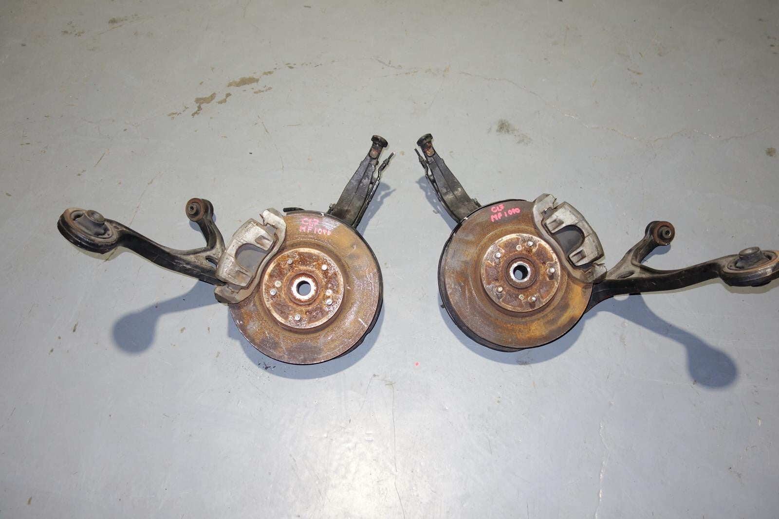 JDM 2004-2008 ACURA TSX CL7 OEM FRONT WHEEL HUB SPINDLE KNUCKLE CALIPERS LOWER