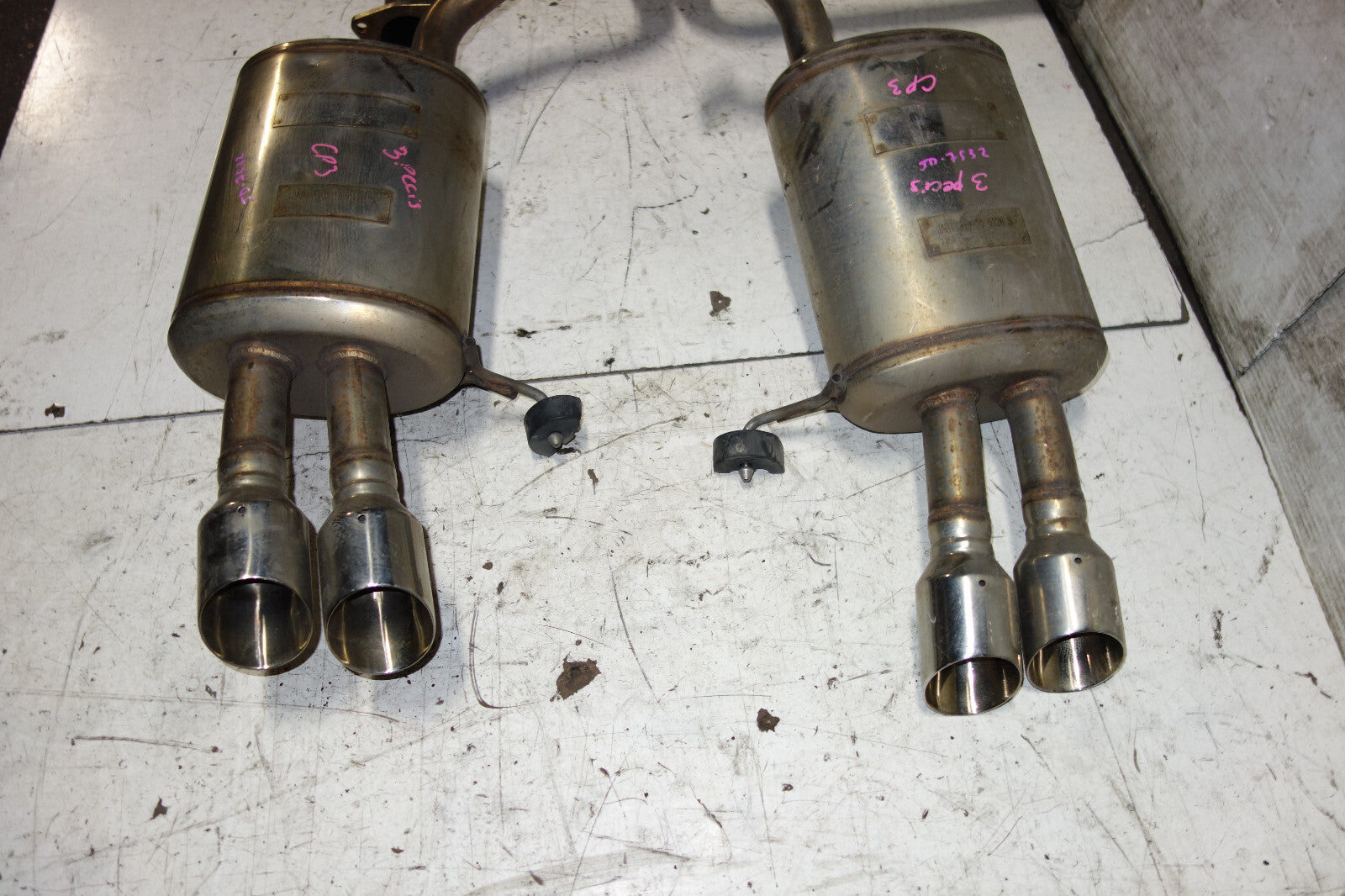 JDM Honda Accord V6 CP3 MUGEN POWER Sport Exhaust Muffler System 2008-2012  Rare